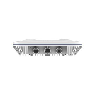 Punto de Acceso Mesh Wi-Fi 6 Industrial para Exterior Omnidireccional 5.95Gbps, MU-MIMO 4x4, 360°, Filtros Anti Interferencia y Auto Optimización con IA, puerto eth 2.5G y SFP