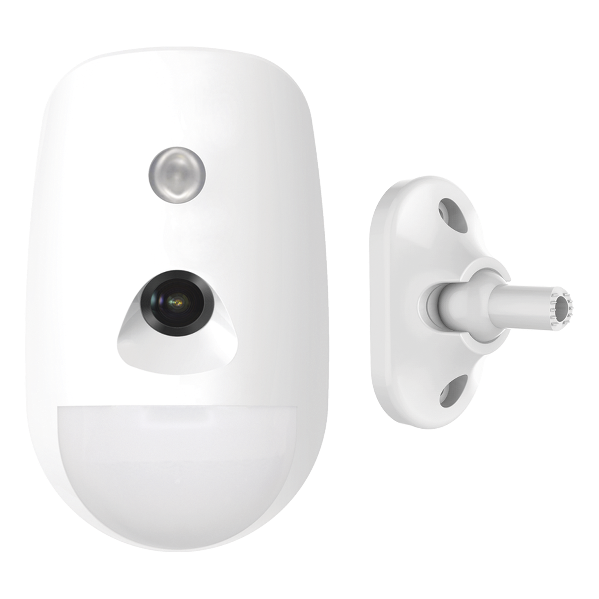 Detector PIR Inalámbrico con Cámara / Cobertura 12 m (39.4 ft) / Ángulo 85.9° / Inmunidad Mascotas 30 kg / Batería 6 Años / VGA 640x480 — HIKVISION · SKU DS-PDPC12P-EG2-WB(B)/UB