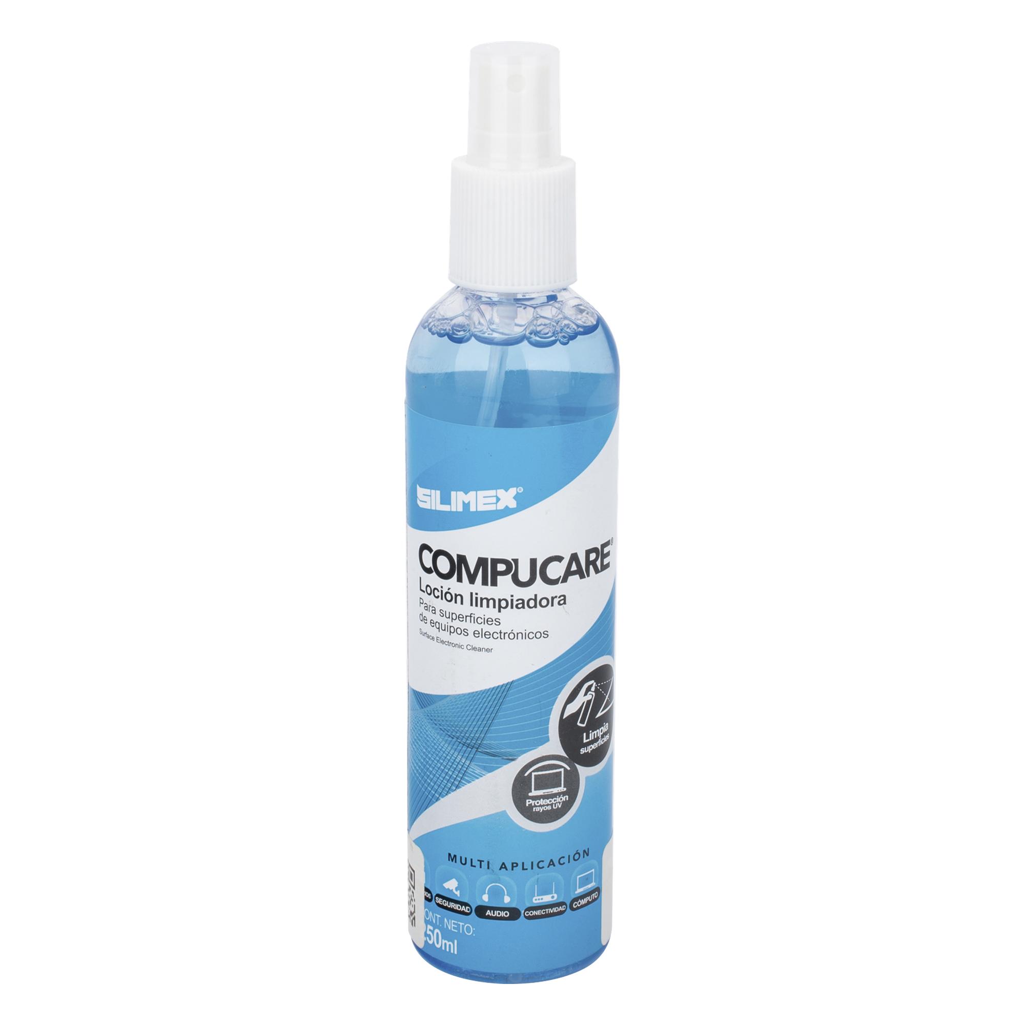 Loción Limpiadora / Electrónica y Herramientas / 250 ml / No Tóxica / Biodegradable — SILIMEX · SKU COMPUCARE