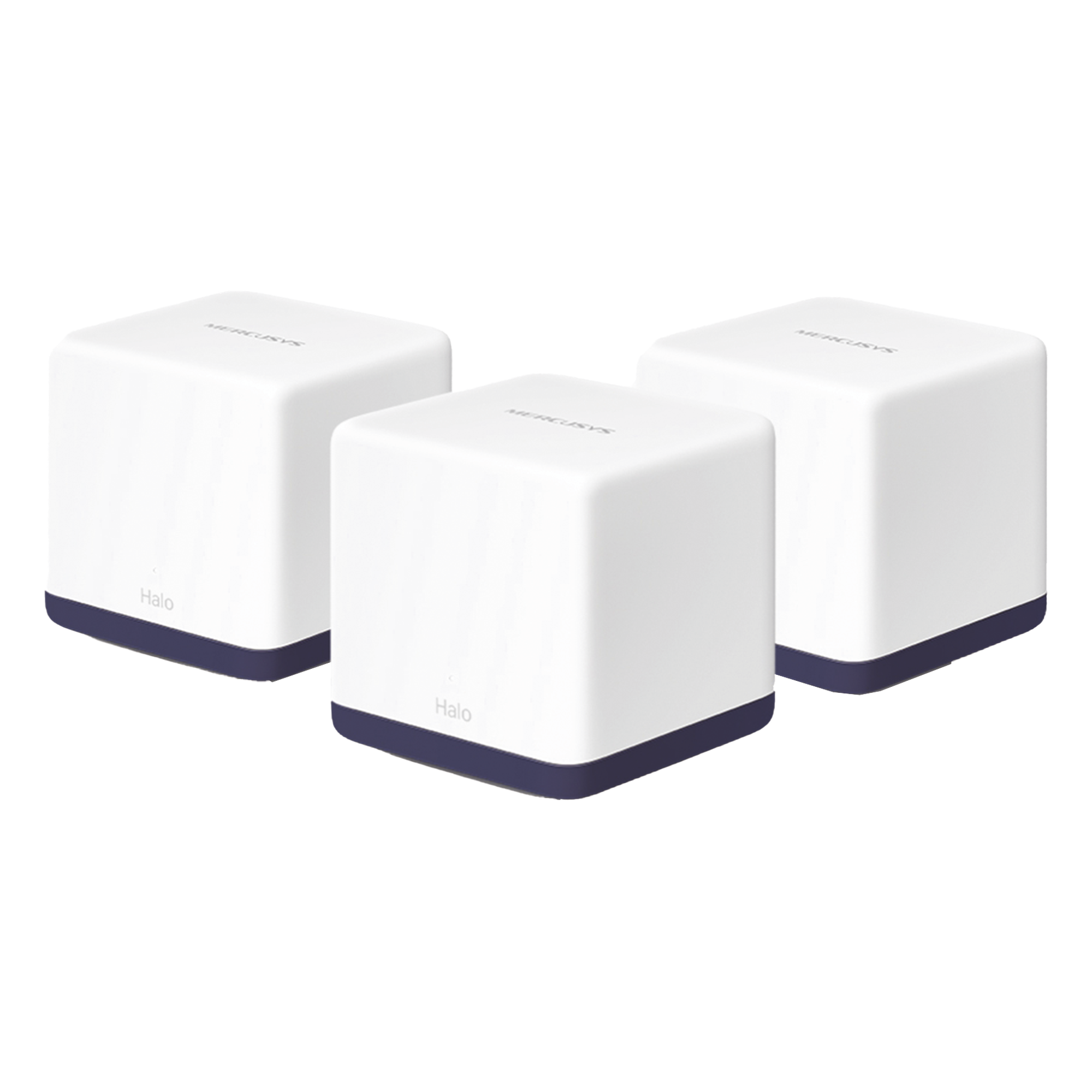 Sistema Mesh Wi-Fi / Doble Banda AC1900 / 3 Puertos Gigabit / Roaming Continuo / Beamforming / Control por App — Mercusys · SKU H50G3PACK