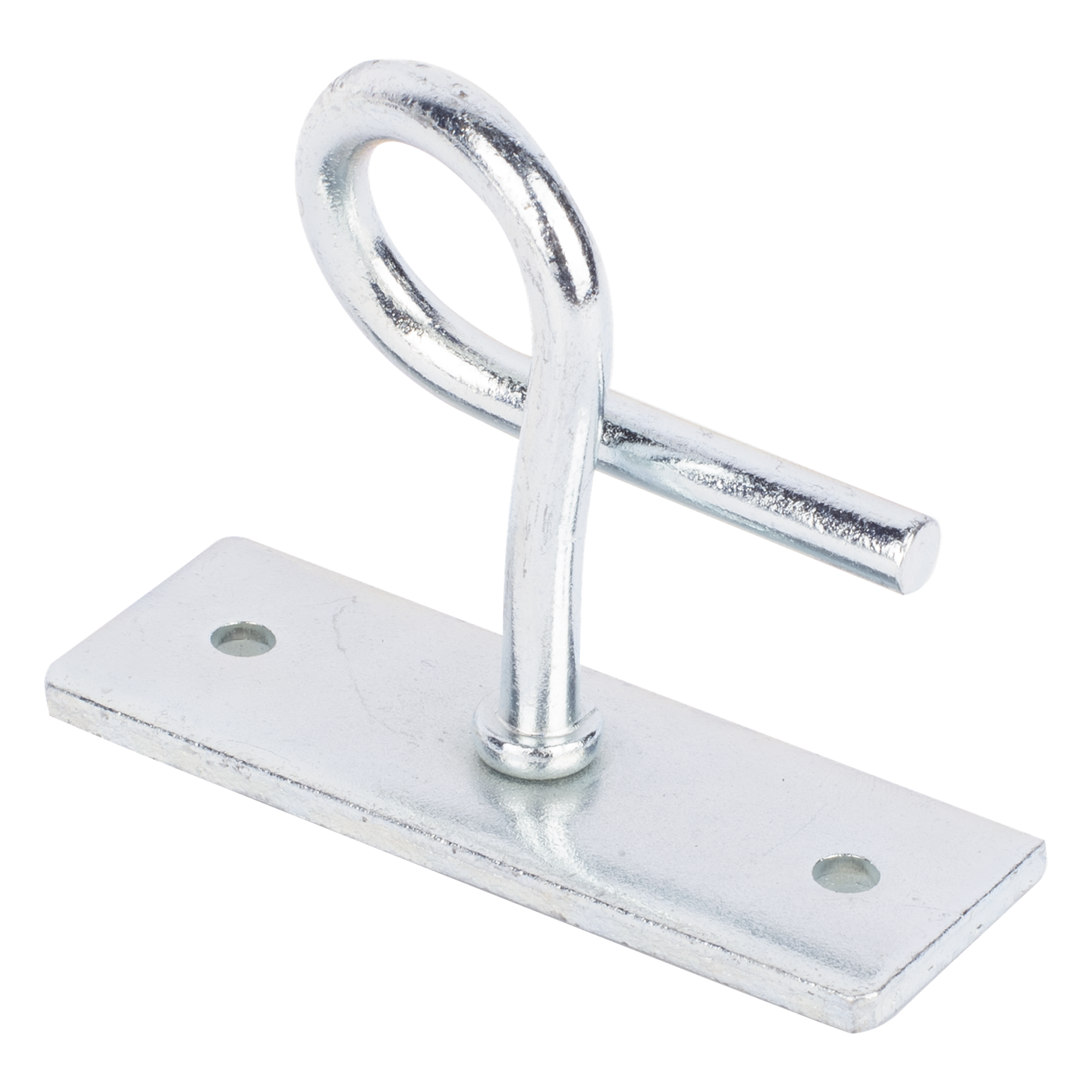 Herraje de Sujeción para Remates Drop / Acero Galvanizado / Tensión 600 N / Ajuste Flexible de Ángulo / Interior o Exterior