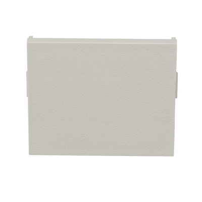 Módulo de Tapa Ciega (Inserto Ciego), de 1/2, Color Blanco Mate, 1 Pieza