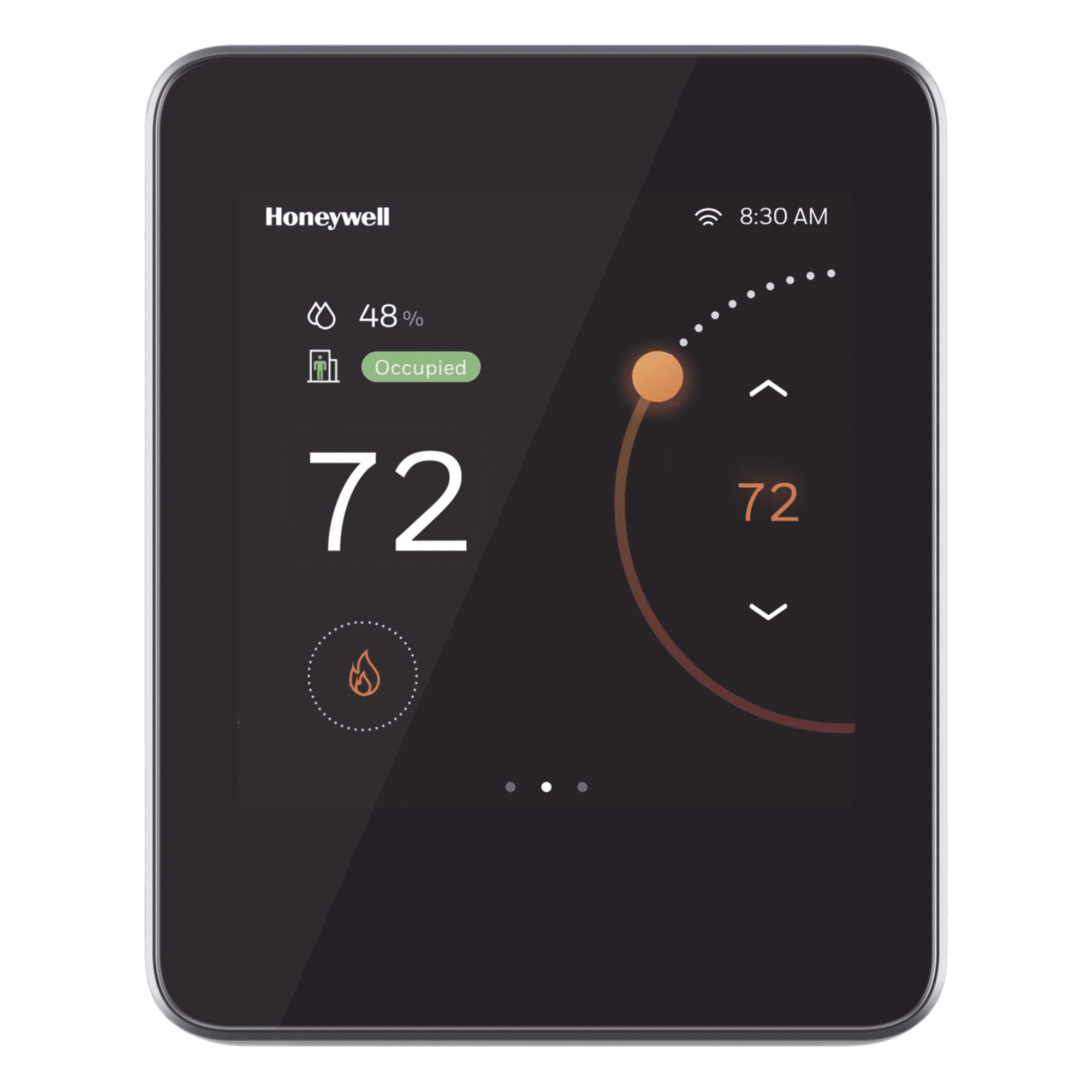 Termostato Comercial Conectado / BACnet MS/TP e IP sobre Wi-Fi / Pantalla Táctil TFT 4 Pulgadas / 5 Etapas Calefacción / 3 Etapas Refrigeración — HONEYWELL BMS · SKU TC500A-N