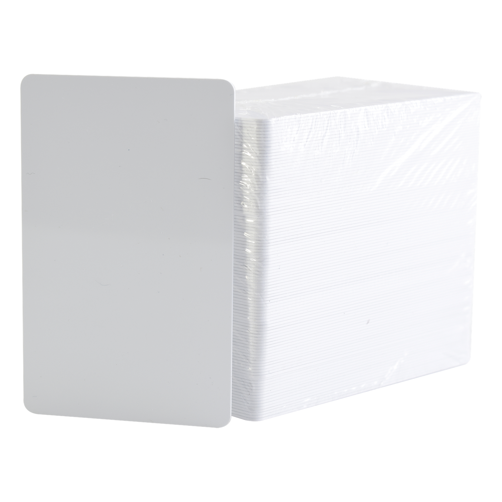 Tarjetas PVC Adhesivas / CR79 83.9 x 51 mm / 10 mil / Imprimibles por un Lado / 500 Piezas / Para Tarjetas de Proximidad — HID · SKU 81759