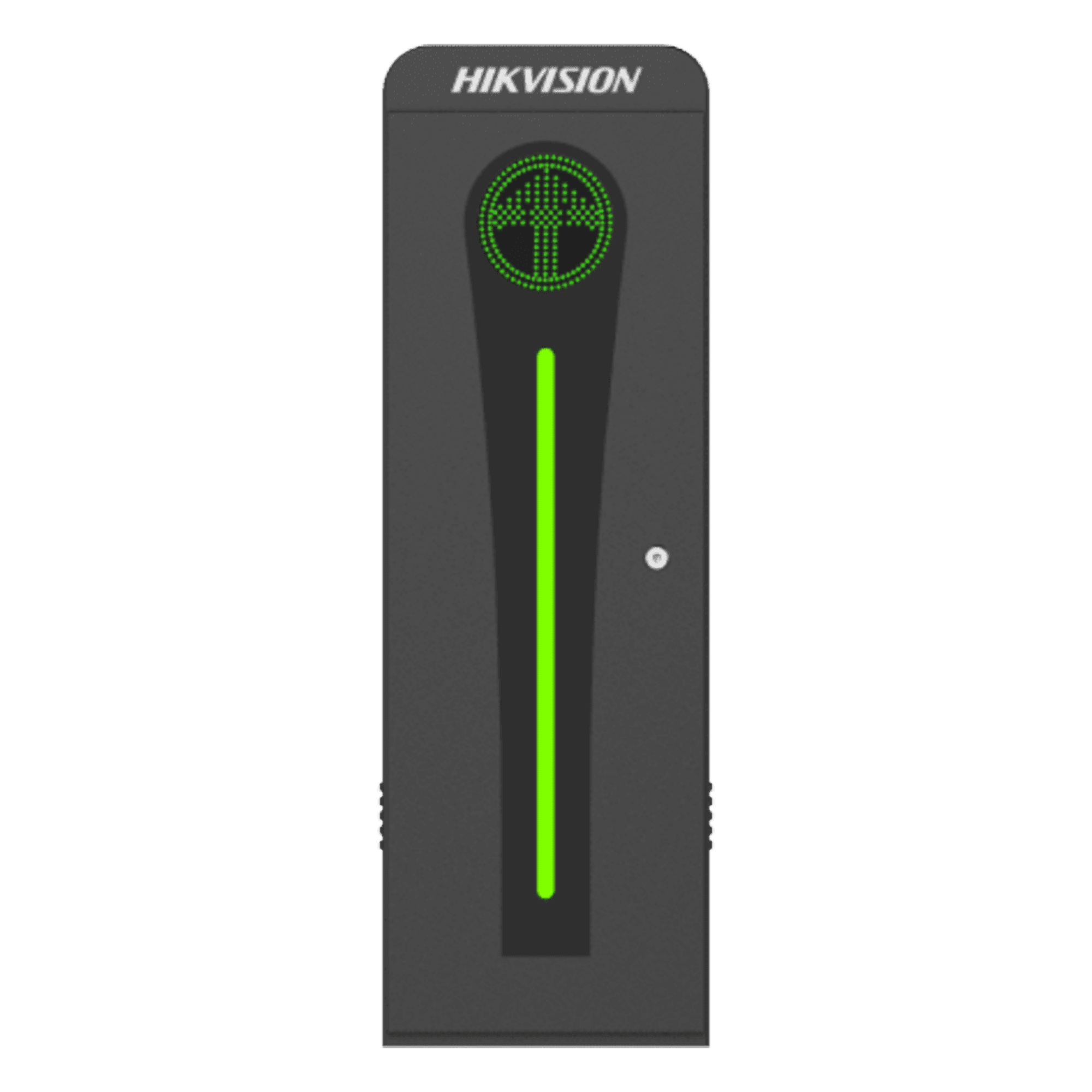 Barrera Vehicular Derecha / Motor Brushless 24 VDC / Semáforo Rojo-Verde Integrado / 2,500,000 Ciclos / Apertura 3 segundos / 110-220 VAC — HIKVISION · SKU DS-TMG320-LR/B