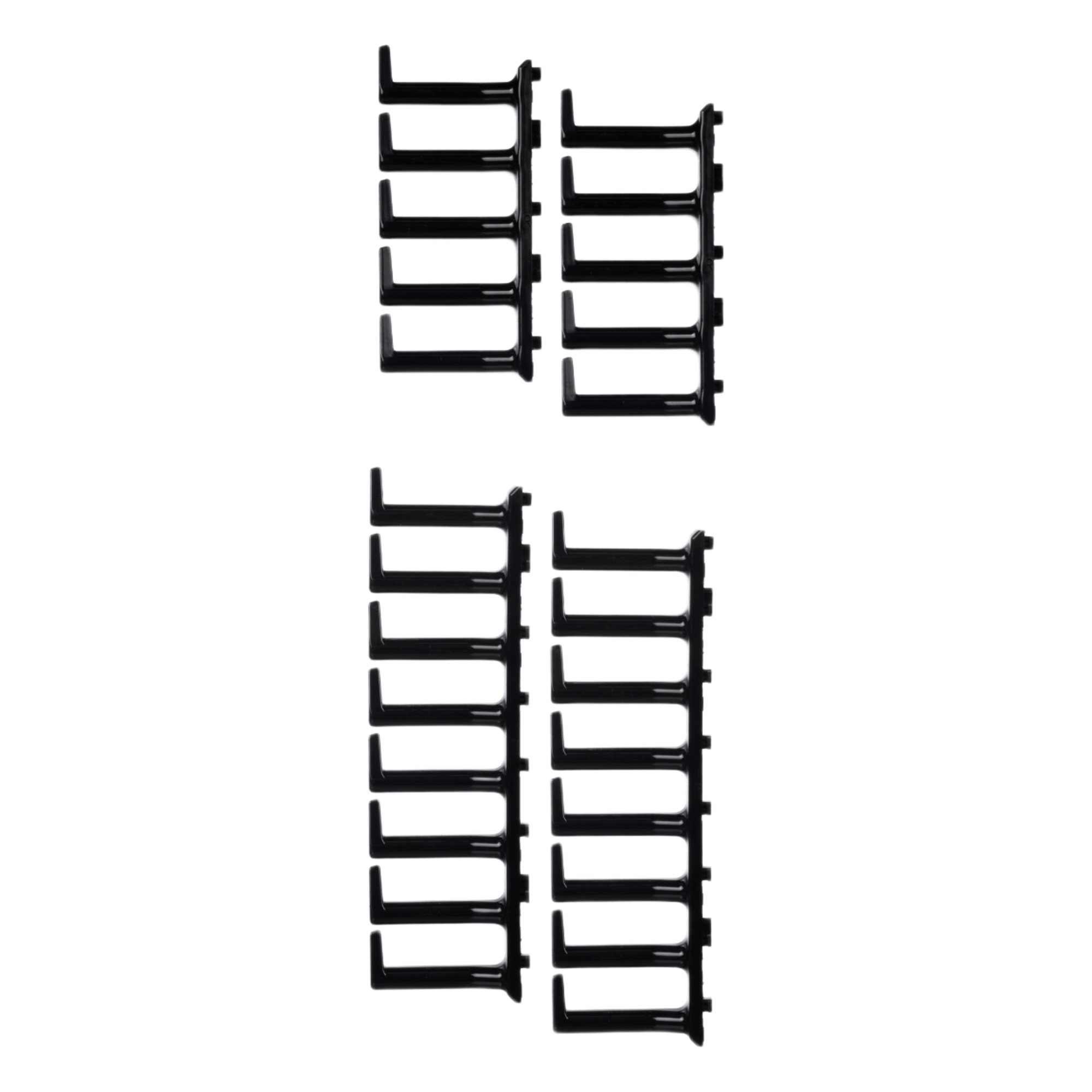 Kit Dedos Gestión de Cables / Gabinetes 42-51 RU / Dedos 100 mm / Anchura Ajustable 600-800 mm / Puertas Traseras 80% Perforación / Conexión Eléctrica Sin Cables — PANDUIT · SKU XG-FMS45B