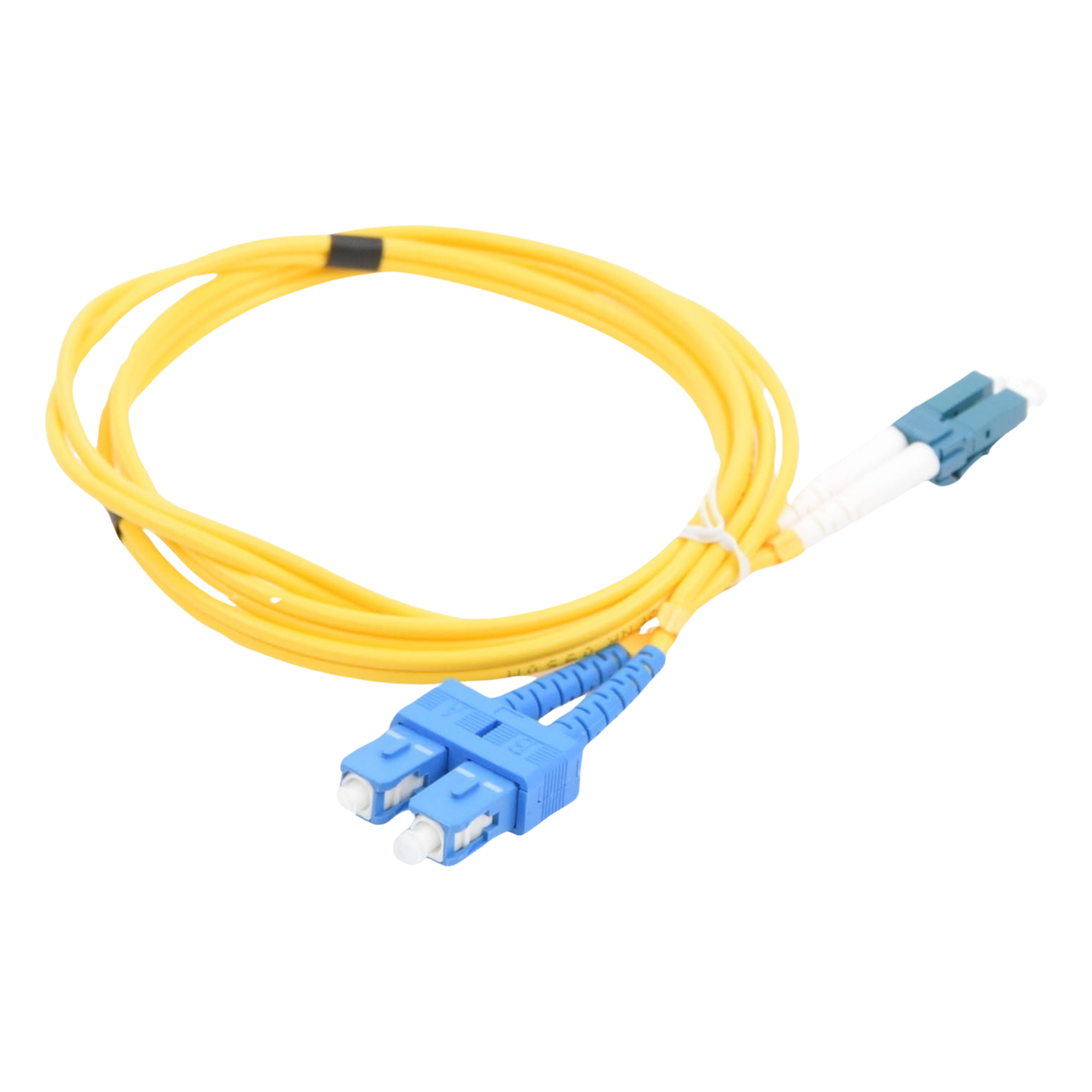 Jumper de Fibra Óptica Monomodo LC/SC Duplex de 1 Metro (3.28 Pies)