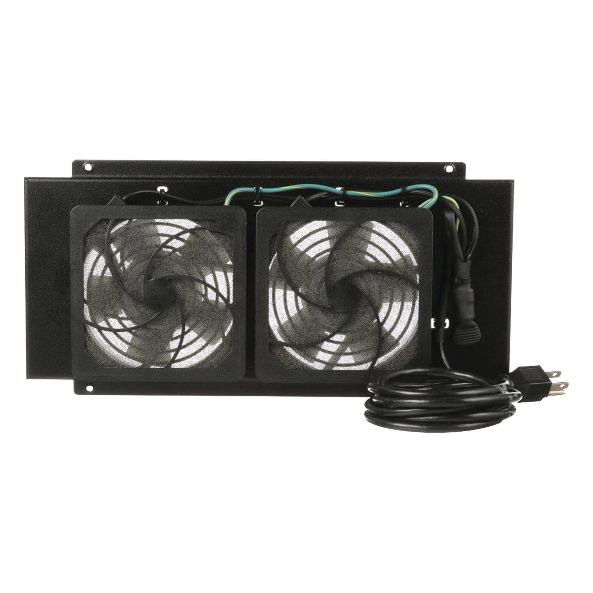Kit de Ventiladores para Gabinete / 2 Unidades / 122 CFM Total / 120 Vca / Cable 2 m (6.6 ft) / Montaje Completo — PANDUIT · SKU PZWMCFKHF