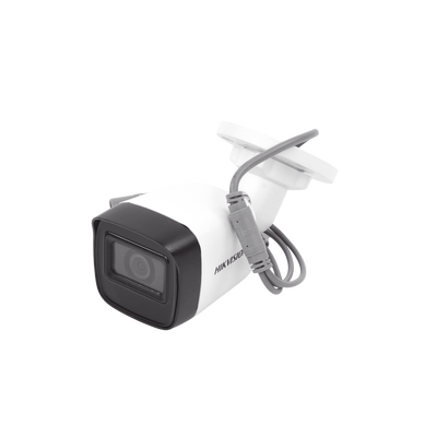 Bala TURBOHD 2 Megapixel (1080p) / Gran Angular 99° / Lente 2.8 mm / 30 mts IR EXIR / Exterior IP67 / 4 Tecnologías / dWDR / Metal 
