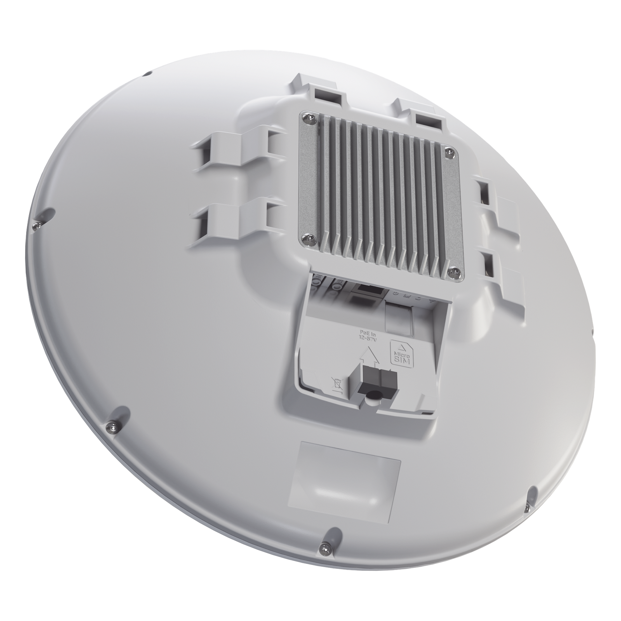 CPE LTE Direccional / Cat18 / 1.2 Gbps / MIMO 4x4 / PoE 802.3af/at / IP54 / 700 MHz-2.7 GHz / 2.3-8.9 pies