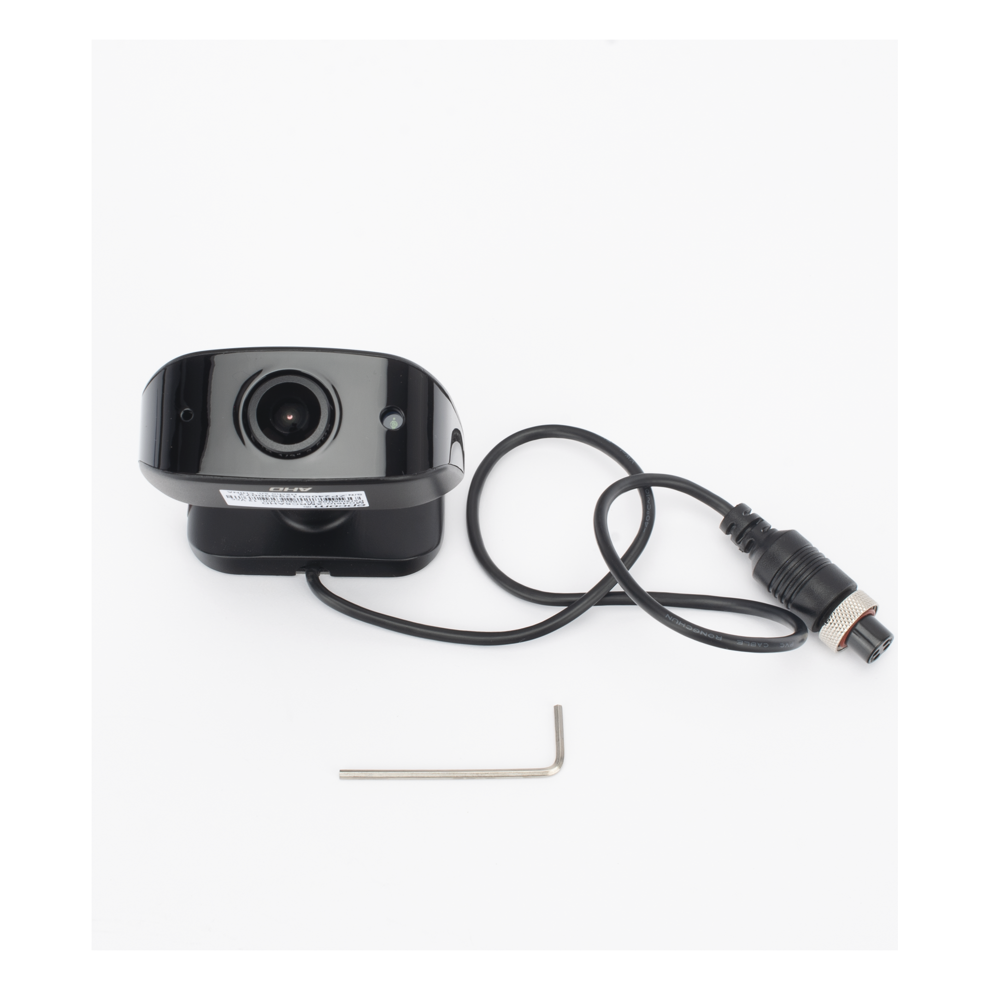 Cámara AHD de 1MP para videovigilancia móvil para Interior con micrófono.