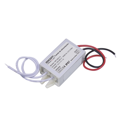 Fuente 12 V  |  1 Amper  |  Waterproof  | Intemperie grado IP67
