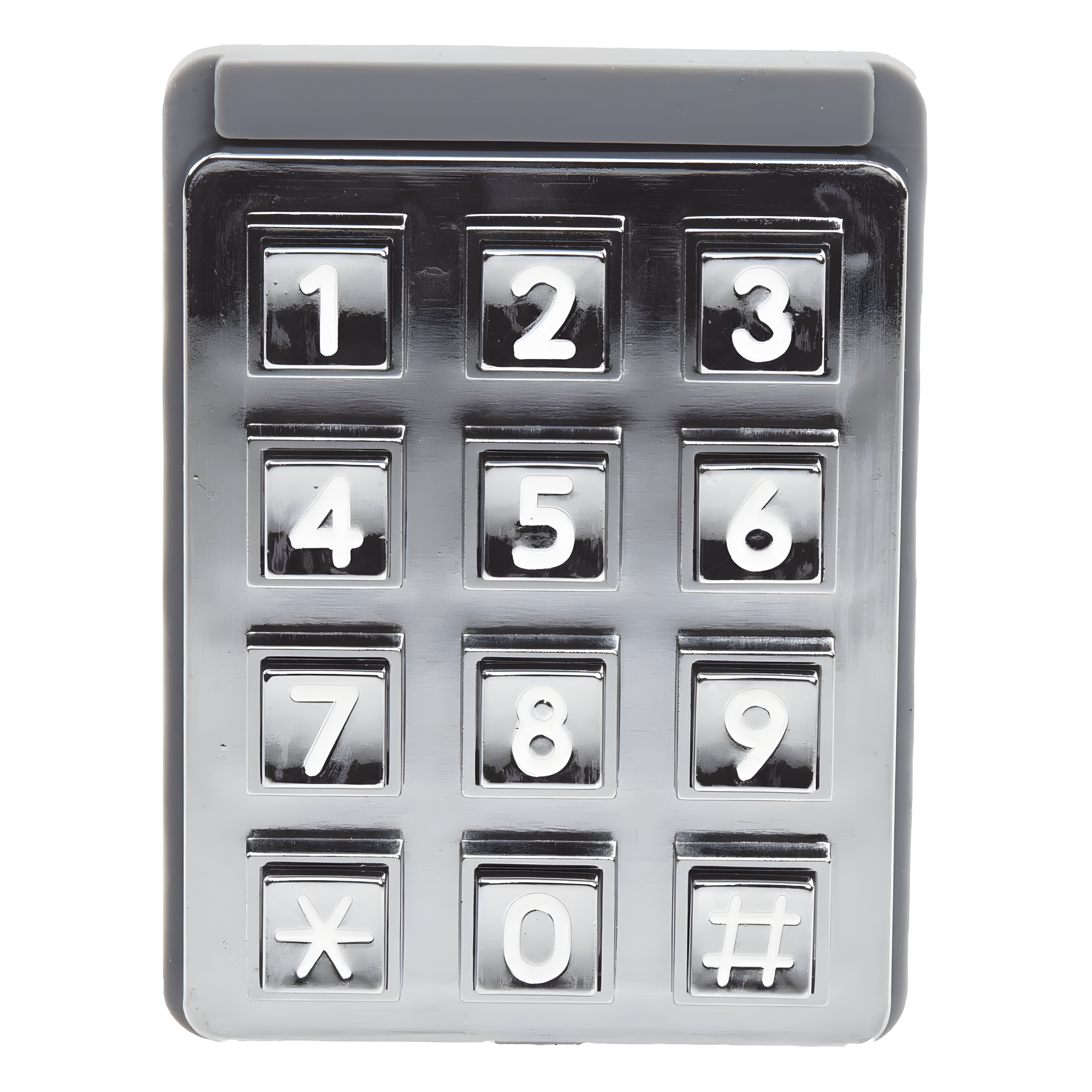 Teclado Numérico para Portero Telefónico / Compatible con Serie 1802 / Botones Grandes / UL 294 / CAN/ULC-S319-05 — DKS DOORKING · SKU 1895-017