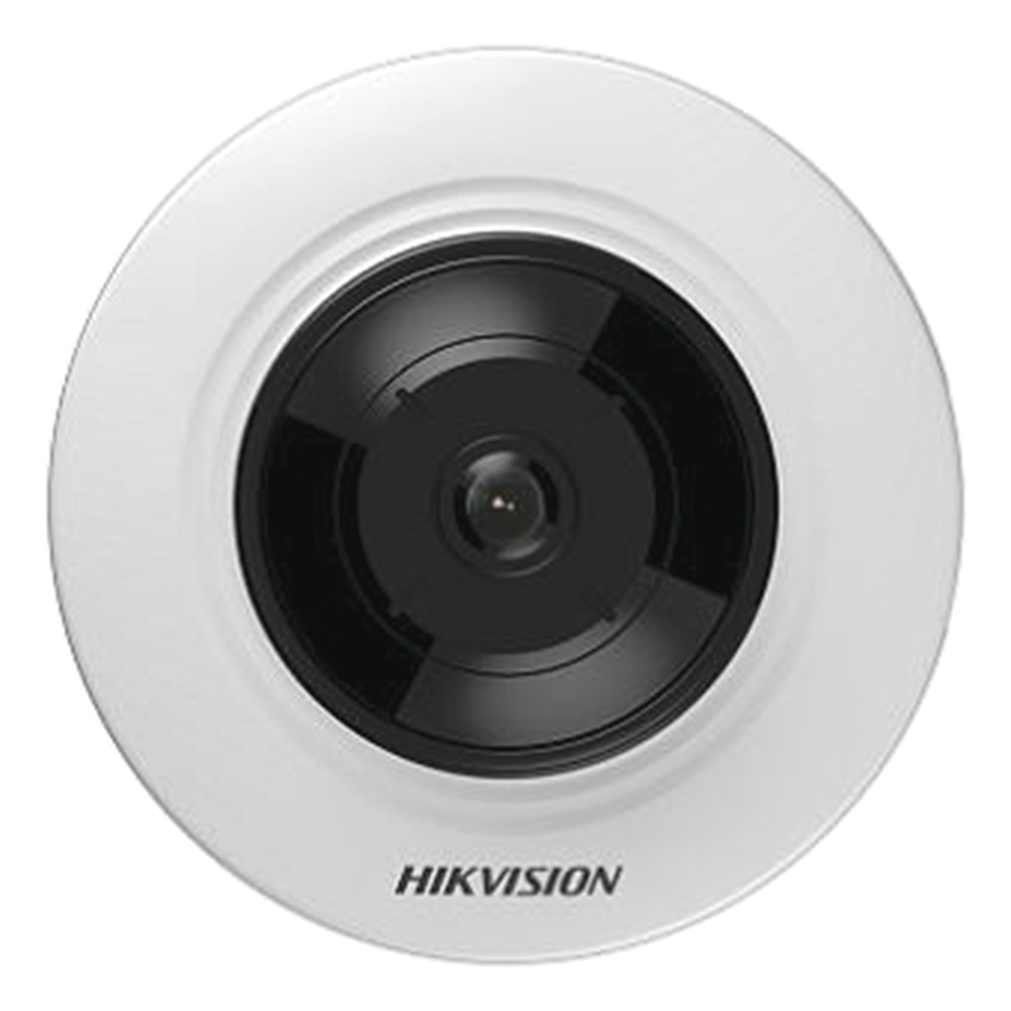 Mini Cámara Fisheye IP / 5 Megapixel / Panorámica 180°-360° / IR 8 m (26.2 ft) / Audio Integrado / PoE / Alarmas I/O — HIKVISION · SKU DS-2CD2955G0-ISU