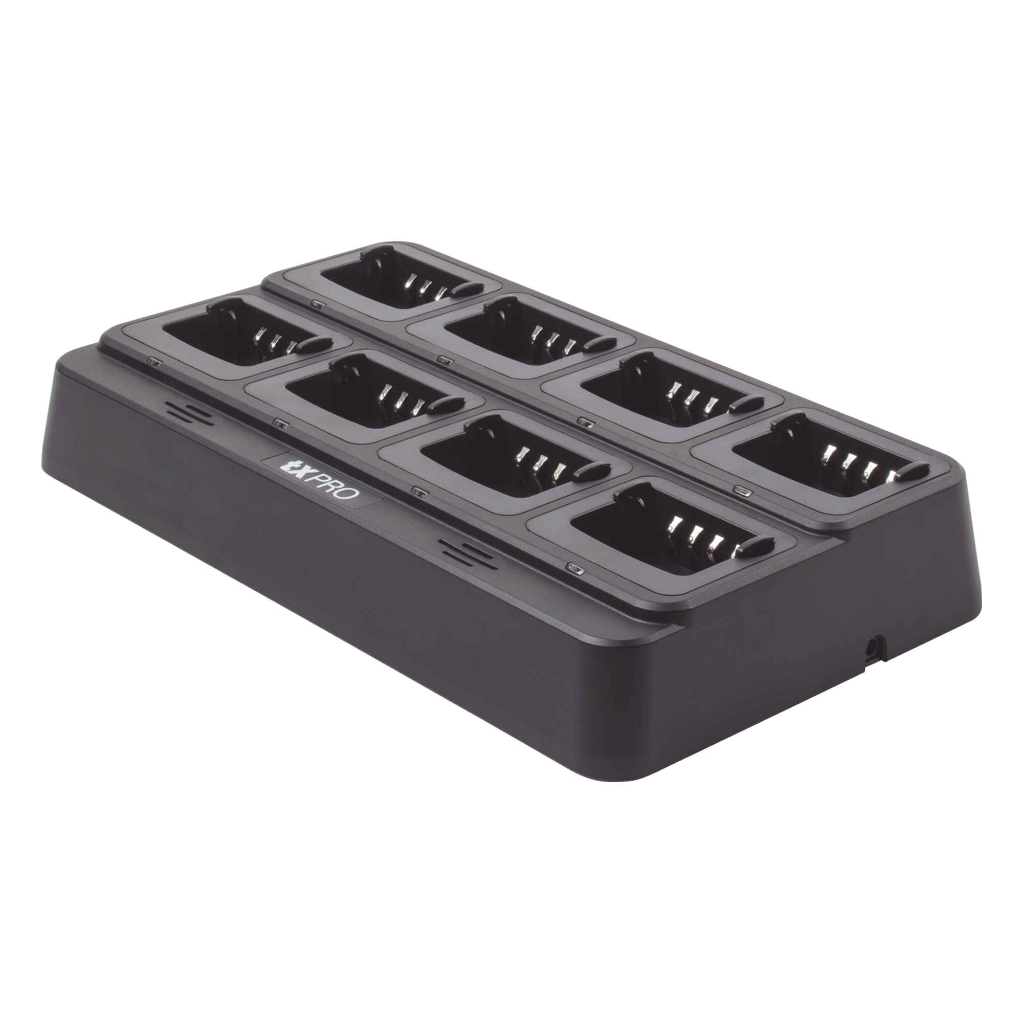 Cargador de Escritorio / 8 Cavidades / Dual Química Ni-MH y Li-Ion / 15 V 8 A / 100-240 VCA