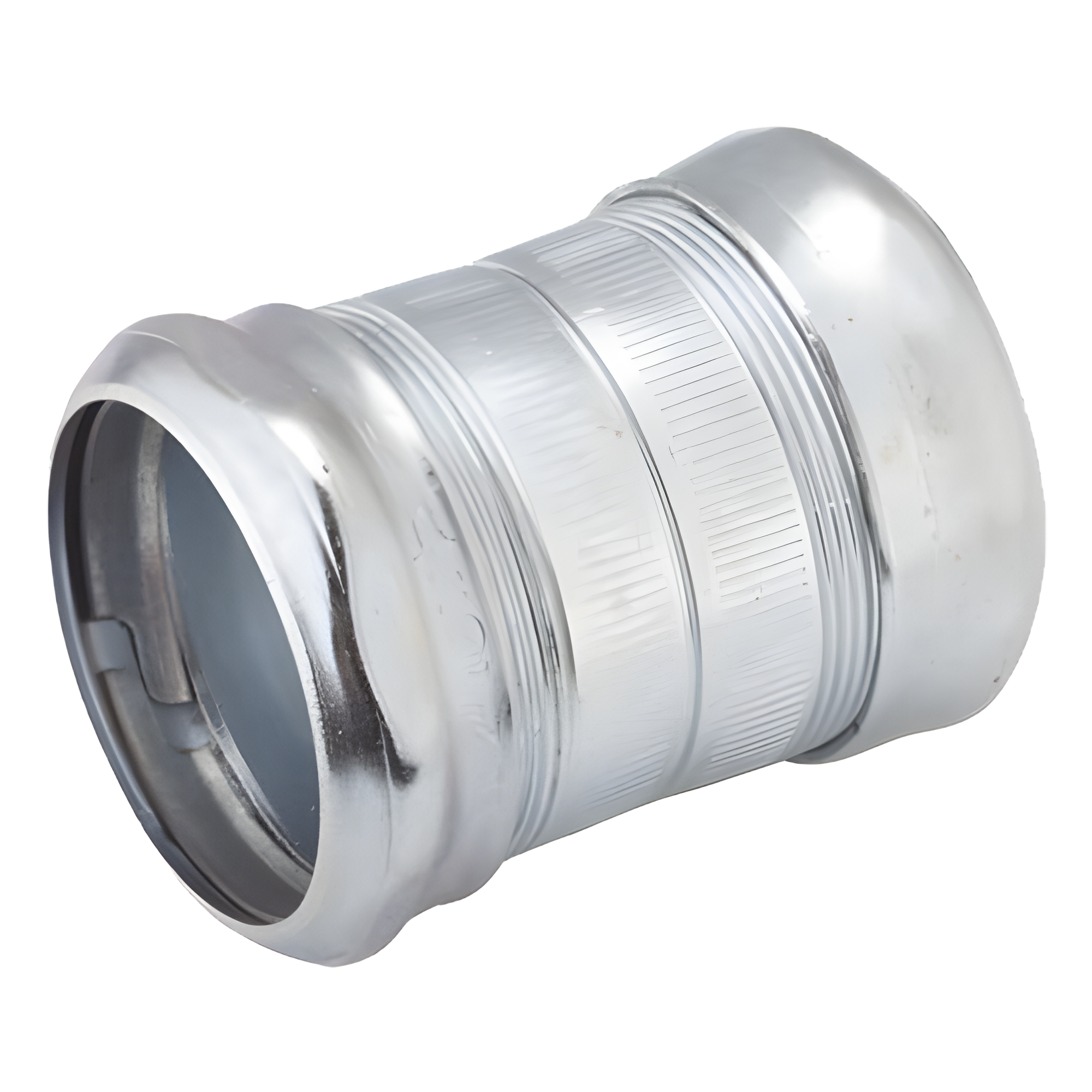 Cople de Compresión / Acero Galvanizado / Pared Delgada / 2 in / 3.366 in (85.5 mm) Longitud — HUBBELL · SKU HUB-2928