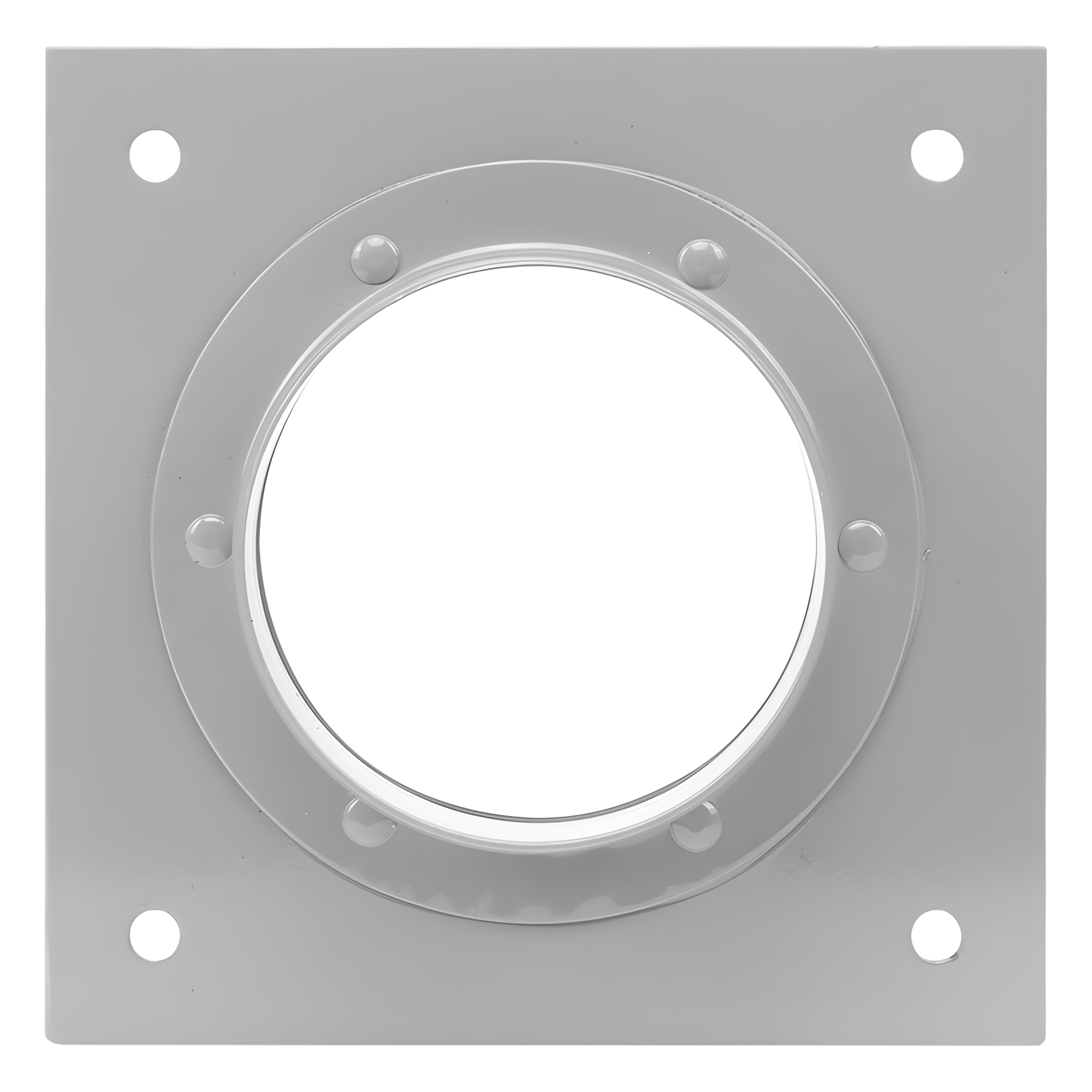 Placa Pasamuros / Capacidad 1 Bota 4" (10.16 cm) / Aluminio / Kit 14 Piezas — SYSCOM TOWERS · SKU STEP411