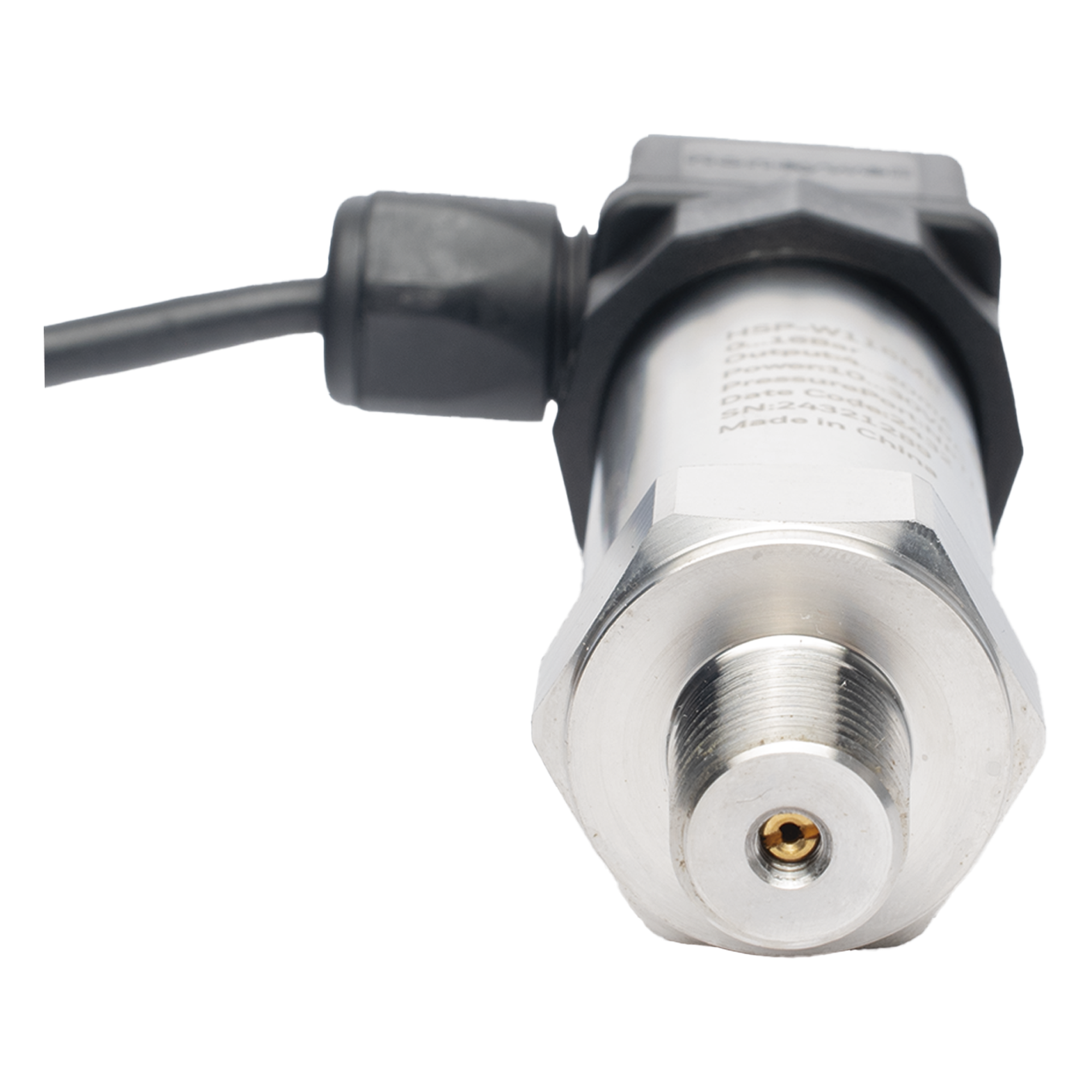 Transmisor de Presión Industrial / 4-20 mA / Rango 0 a 16 bar (232 psi) / Precisión 1% / Conexión NPT 1/4-18 / IP65 — HONEYWELL BMS · SKU HSP-W116MB