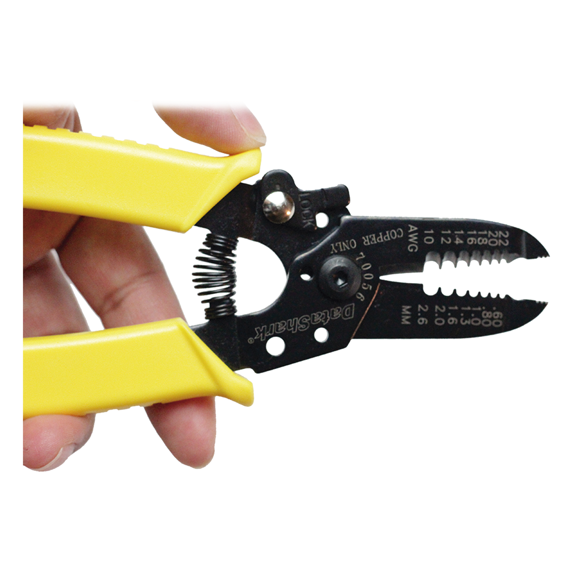 Pinzas de Precisión / Pelado 22-10 AWG / Mordazas Frontales / Cortador de Tornillos / Cierre Automático
