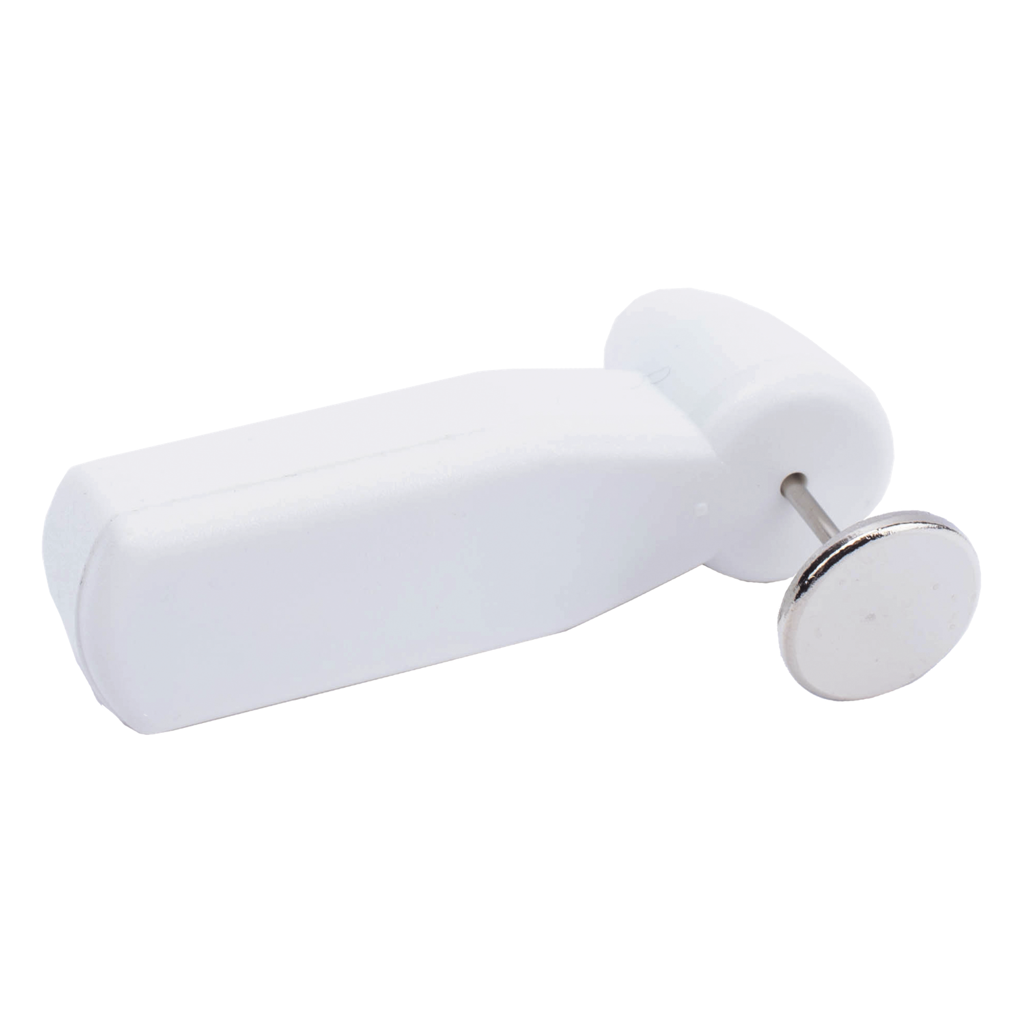 Tags AM para Ropa / 58 kHz / ABS / 34x25x17 mm / Pin Gris / 100 Unidades — Century · SKU T010/W