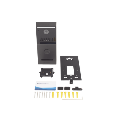 Videoportero IP Inteligente / 2K Ultra HD / Ángulo 127° / IA ISP con Análisis de Comportamiento / Lector RFID Dual 13.56 MHz y 125 kHz / NFC / BLE 5.0 / PoE / IP66 / IK10