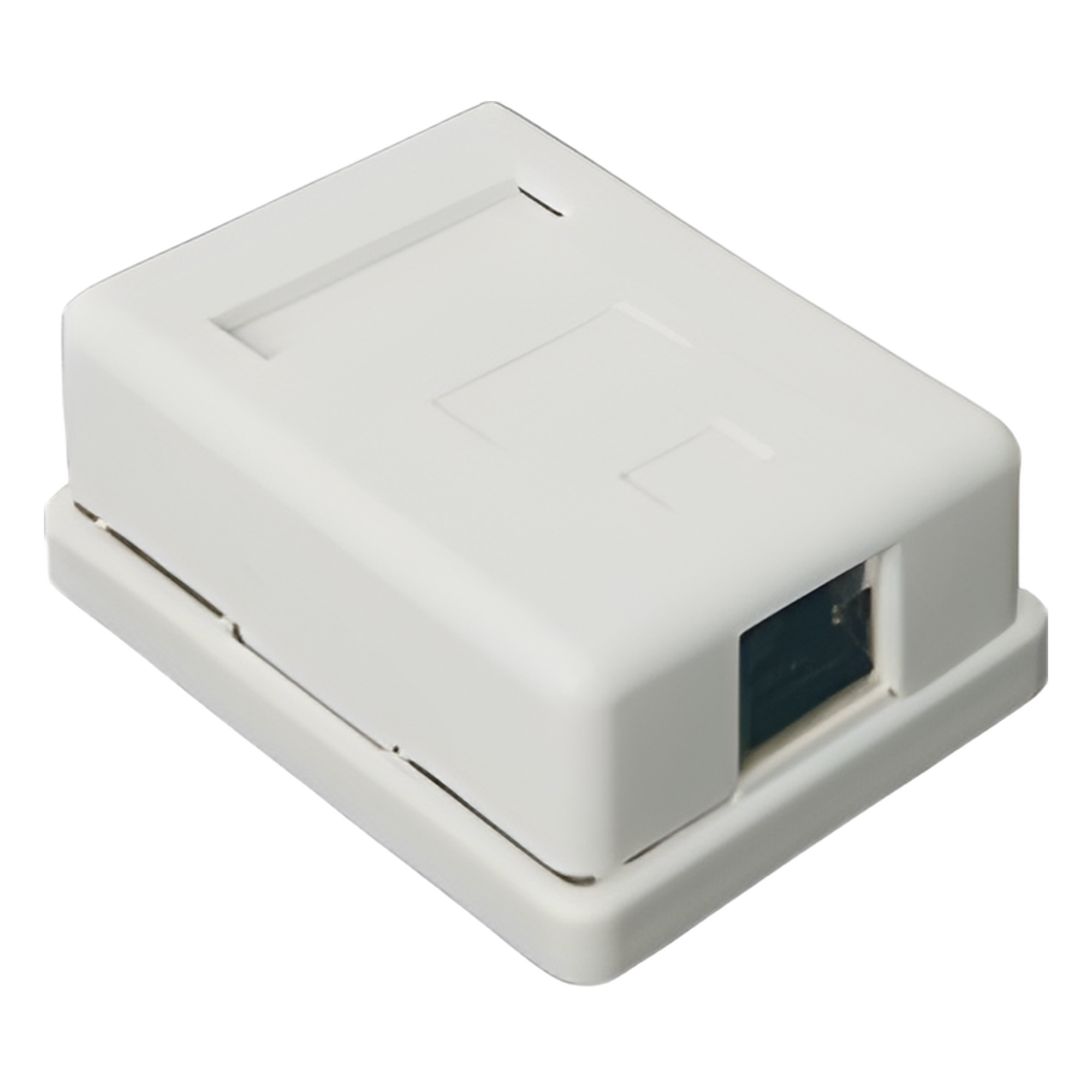 Caja de Pared / 1 Puerto Keystone / Cat5e STP / Montaje Vertical / 0 a 70°C / UL-CE-ETL — LINKEDPRO BY EPCOM · SKU LP-WP-6036