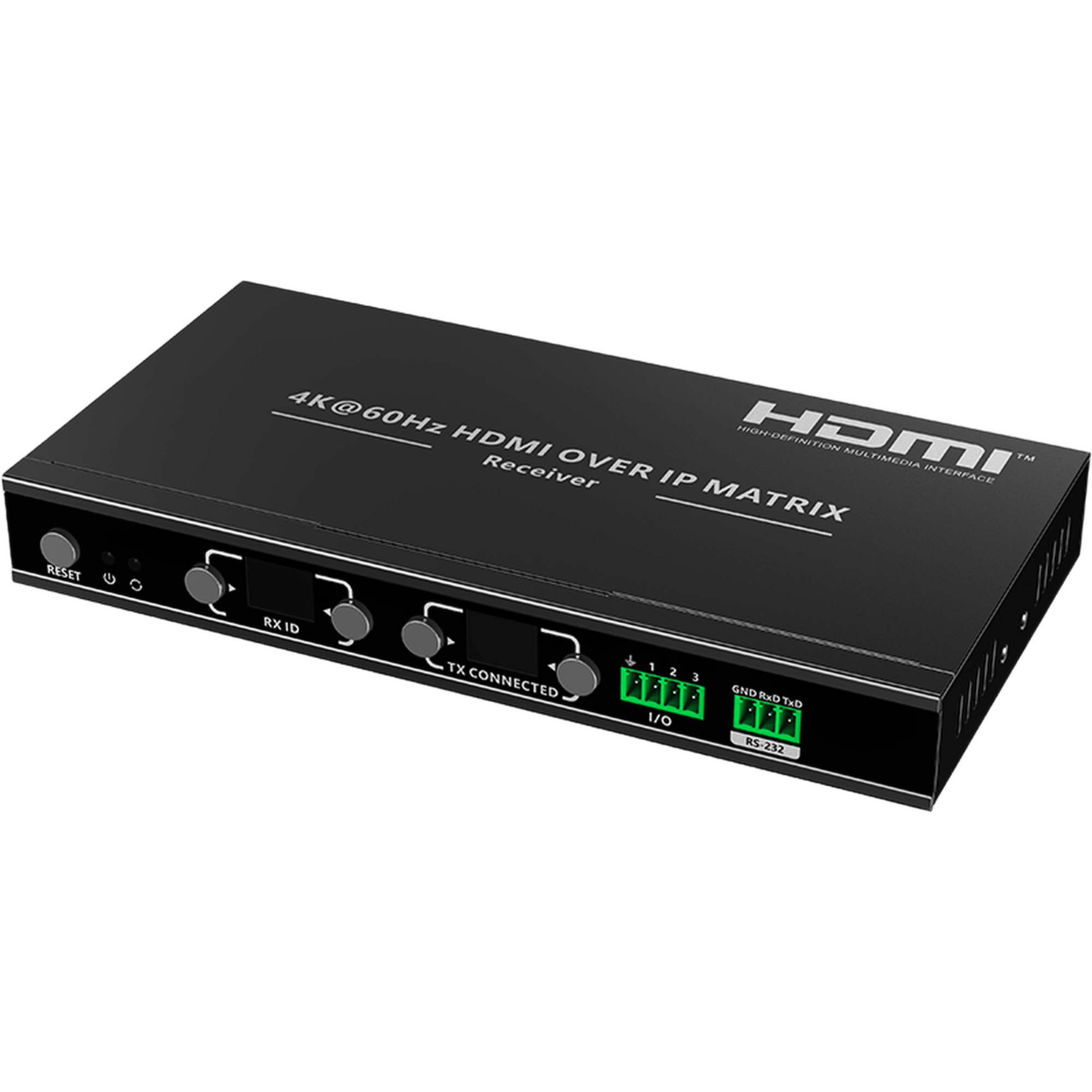  Receptor | Extensor de matriz HDMI sobre IP IG de 4K60 Hz con videowall