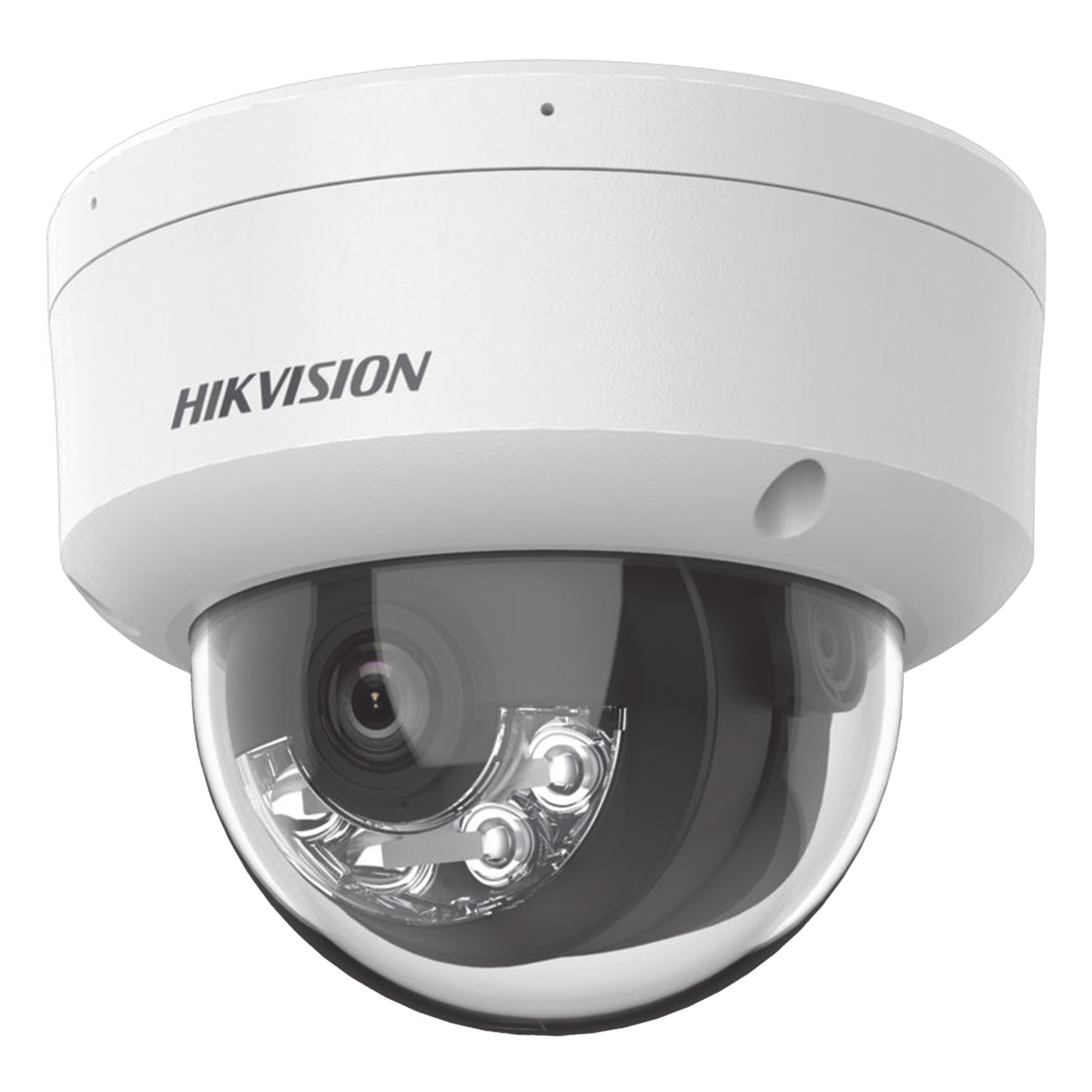 Cámara Domo IP / 8 Megapixel (4K) / Dual Light 30 m (98.4 ft) / WDR 120 dB / IP67 / IK10 / PoE — HIKVISION · SKU DS-2CD2183G2-LIS2U