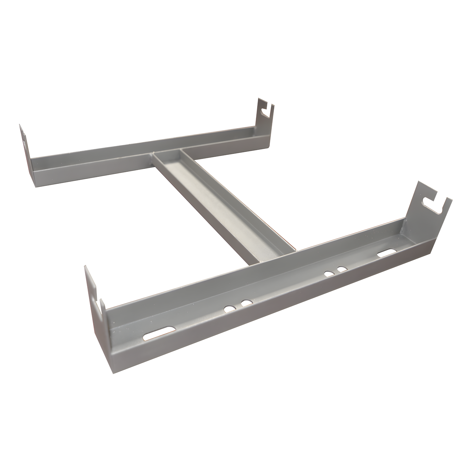 Soporte Trasero / Acero Rolado Calibre 14 / Pintura Electroestática Beige / 406x412x86 mm / 1.33x1.35x0.28 ft / 1.74 kg