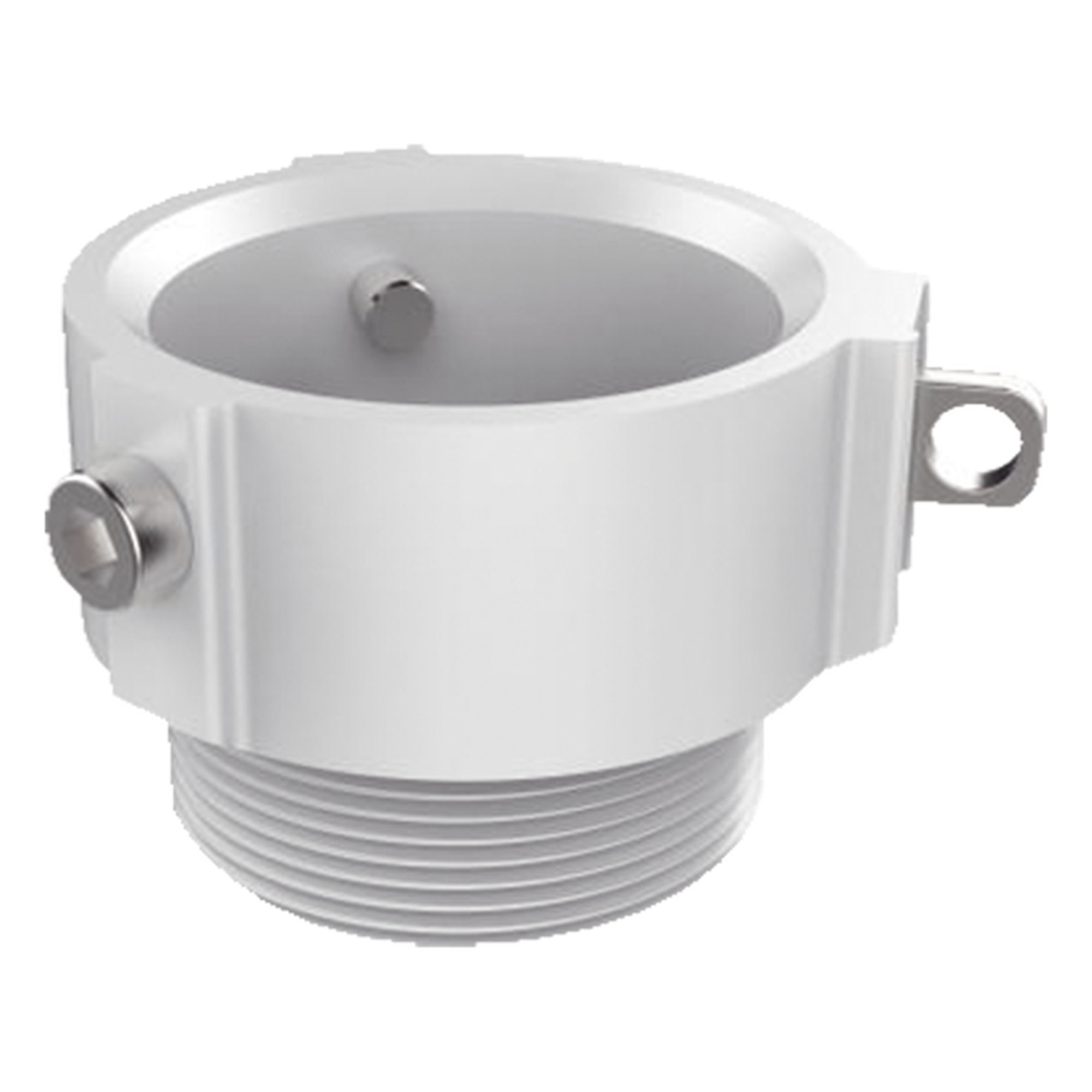 Adaptador de Montaje para Domo PTZ / Aluminio 6061 / 71×71×45 mm / 138 g / Rosca Interna / Exterior — HIKVISION · SKU DS-1681ZJ