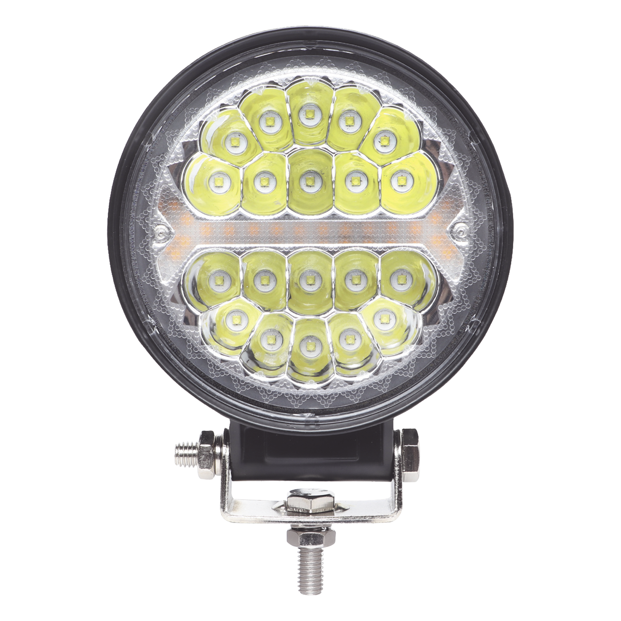 Luz de Trabajo LED / 40 LED / 5600 Lúmenes / 66 Watts / IP67 / 10-30 Vcc / 4.3 Pulgadas — EPCOM INDUSTRIAL SIGNALING · SKU XD66J