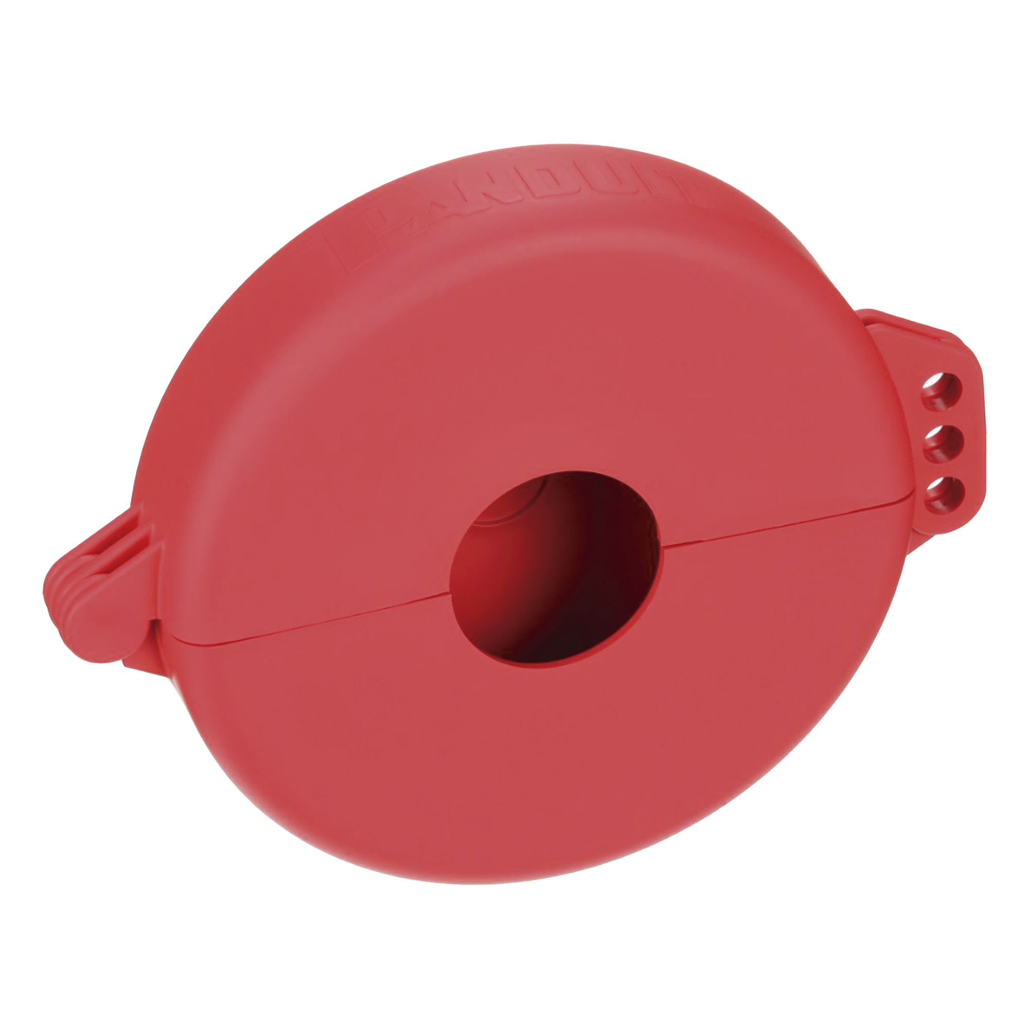Dispositivo de Bloqueo LOTO / Válvulas de Compuerta / 3 a 6.5" / Polipropileno / -40°C a 101°C / Rojo — PANDUIT · SKU PSL-V6A