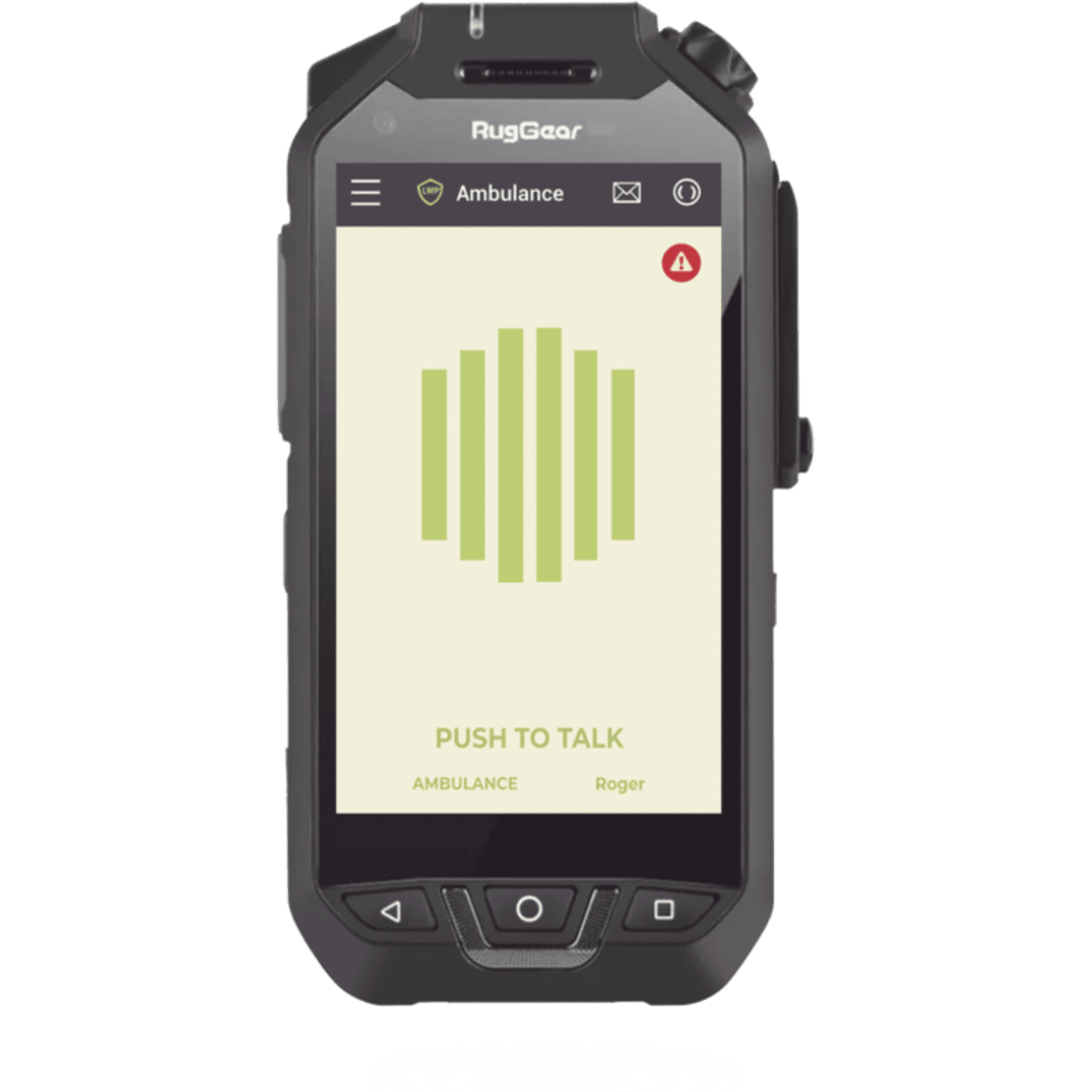 Radio PoC LTE / MCPTT / Botón PTT y Selector Dedicado / Altavoz 105 dB / IP68 y MIL-STD-810H / Batería 5000 mAh
