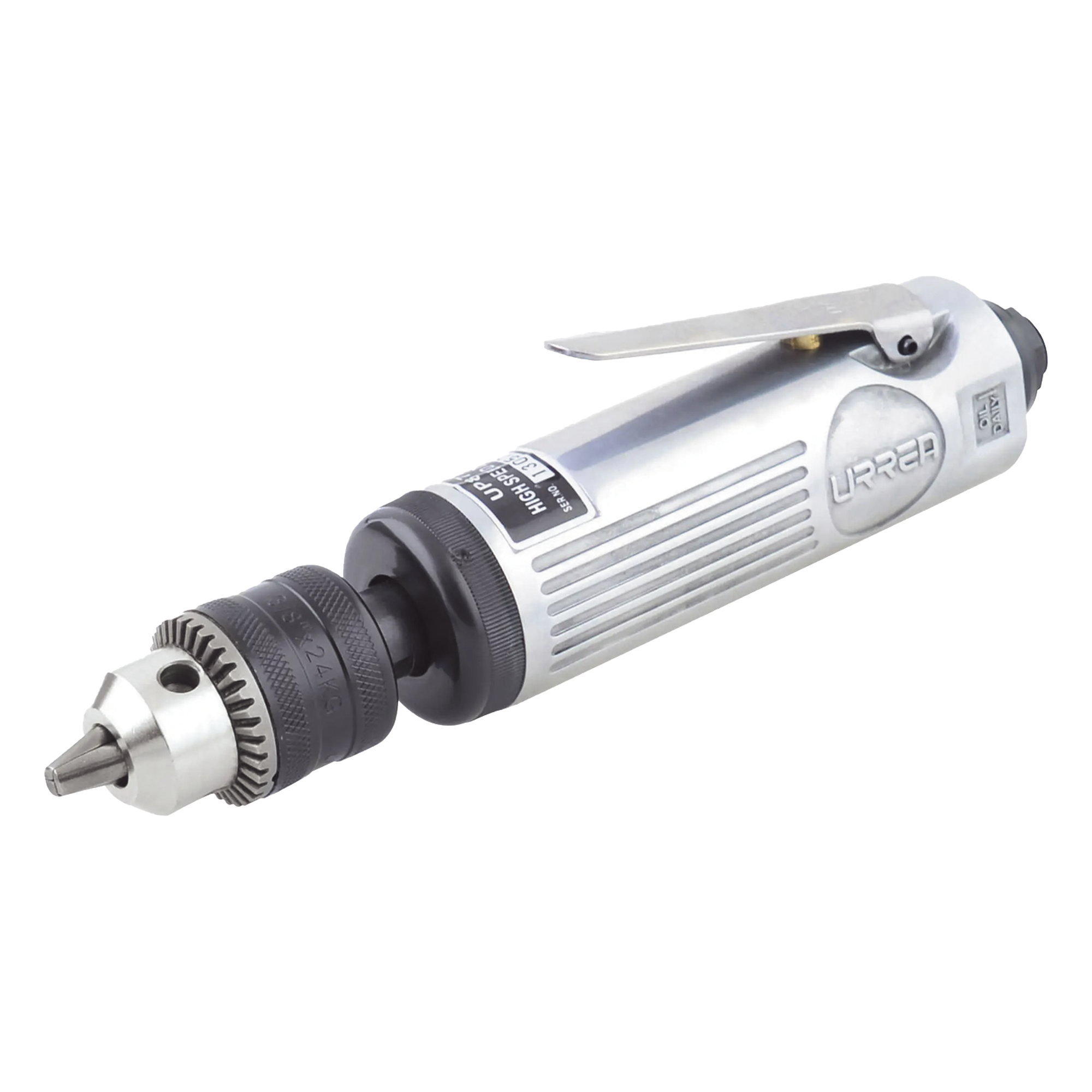 Moto-tool Neumático / 3/8" / 22,000 RPM / Escape Trasero / 4 SCFM / Mandril Jacobs — URREA · SKU SYS-UP871