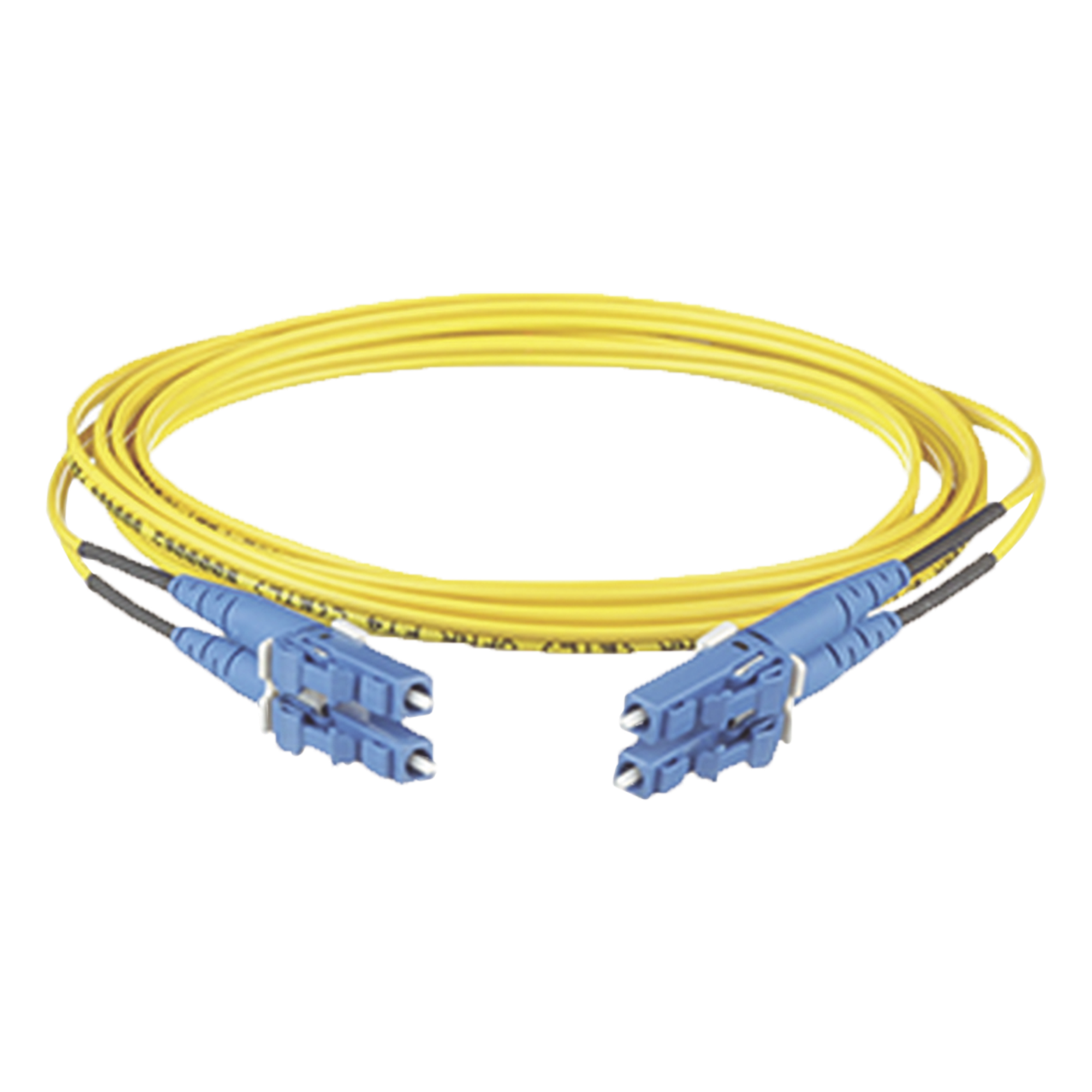 Jumper de Fibra Óptica / Monomodo OS2 9/125 / LC-LC Duplex / OFNR Riser / 7 m (22.97 ft) / Amarillo — PANDUIT · SKU F92ERLNLNSNM007