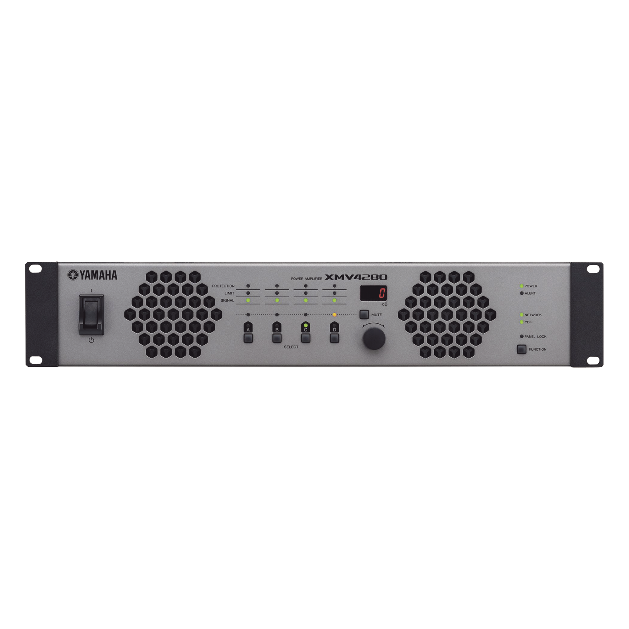 Amplificador de Audio / 4 Canales / 1120W / Alta y Baja Impedancia / YDIF 16 Canales / Clase D — YAMAHA · SKU XMV4280