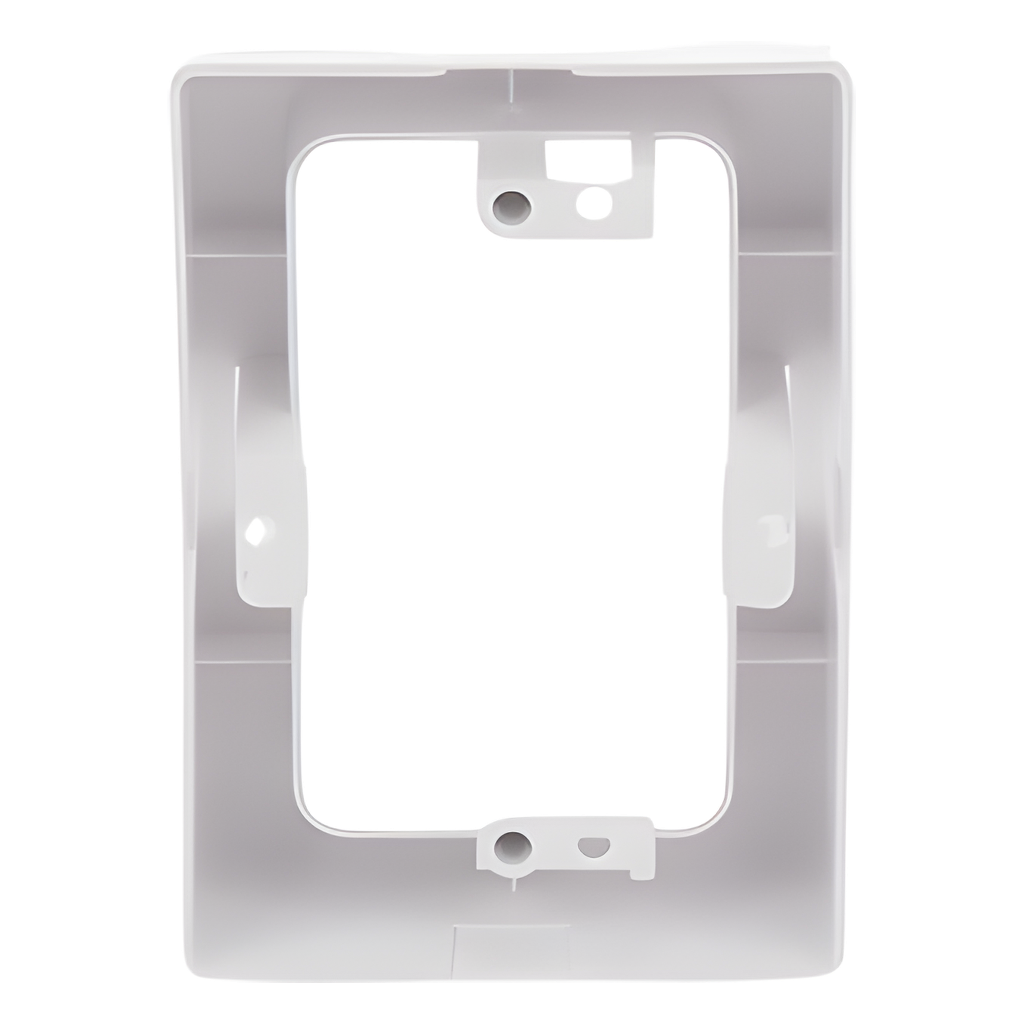 Caja Sin Fondo Universal, Color Blanco de PVC Auto Extinguible (7900-02002)