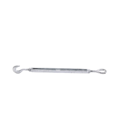 Tensor de 1/2" x 12" Acero Forjado OJO-GANCHO Galv. Inmersión en Caliente (Carga Max. 1500 lbs).