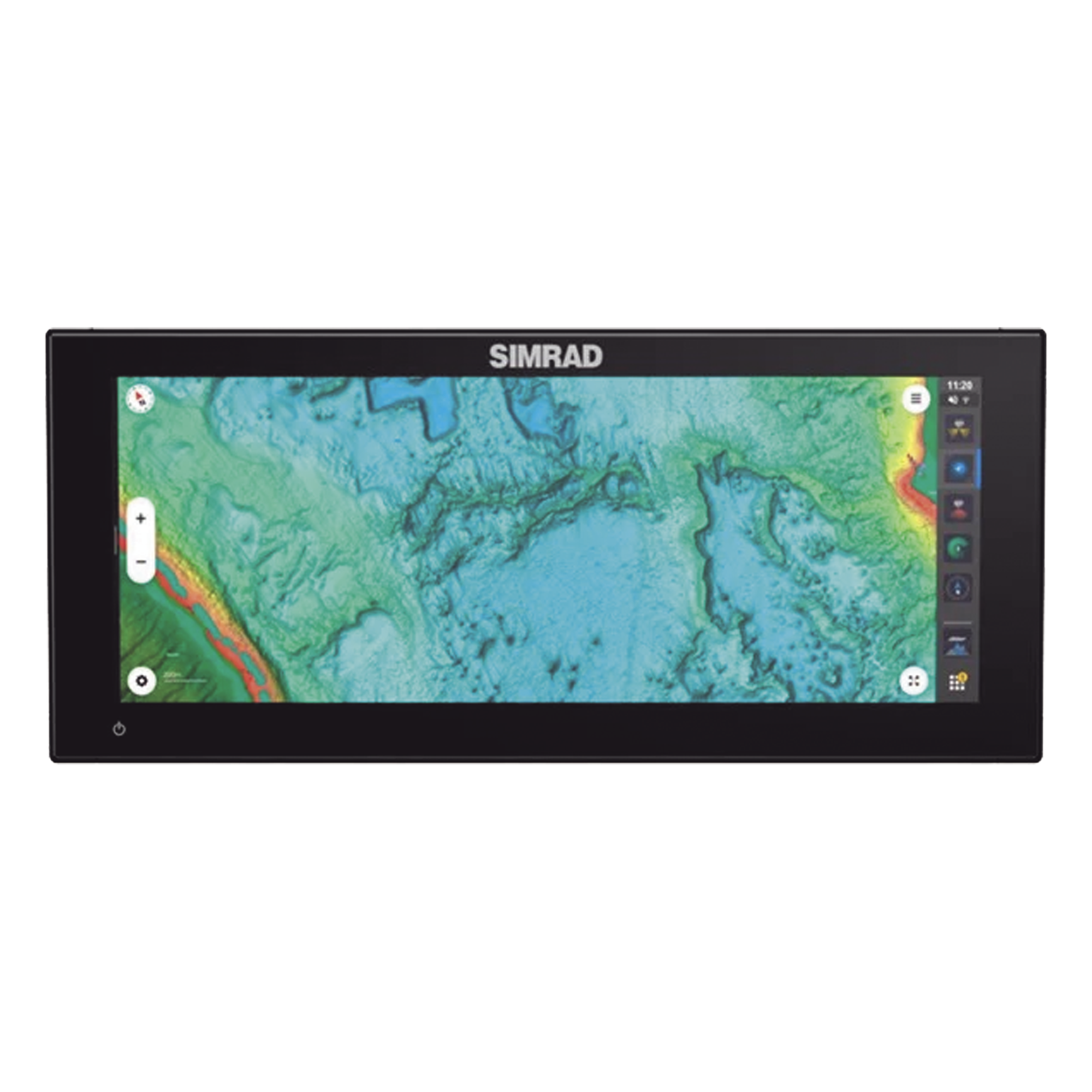 Monitor Marino Ultrawide / Pantalla 12 pulgadas / SolarMAX IPS HD / Sonar Active Imaging 91.4 m (300 ft) / Integración Mercury Honda Suzuki / NMEA 2000 Ethernet USB Wi-Fi