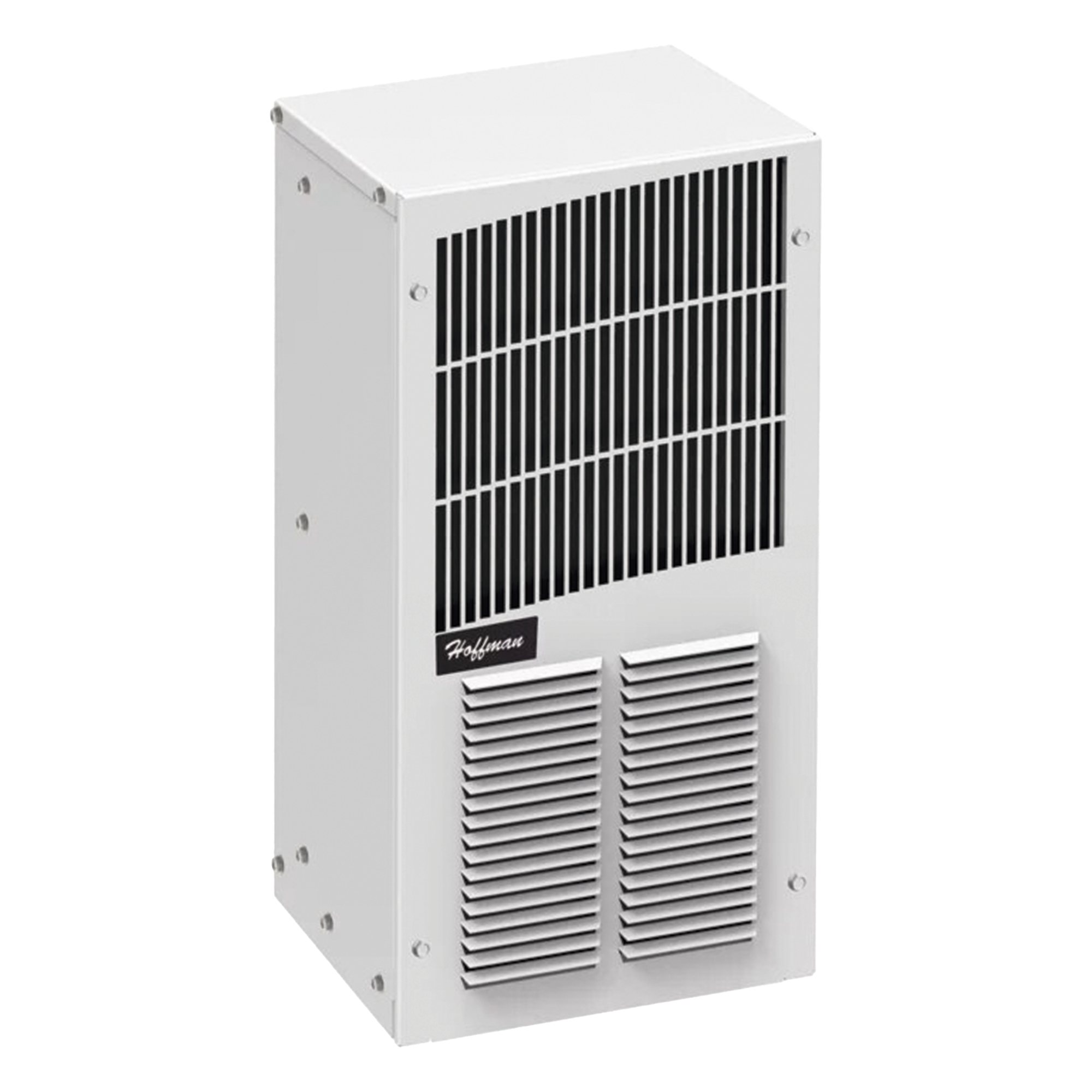 Aire Acondicionado Compacto para Gabinete / 2000 BTU/h (586 W) / Frío/Calor / 115 VCA / NEMA 4 y 3R / Rango -40 a 55 °C / Montaje Lateral — HOFFMAN · SKU T200216G150