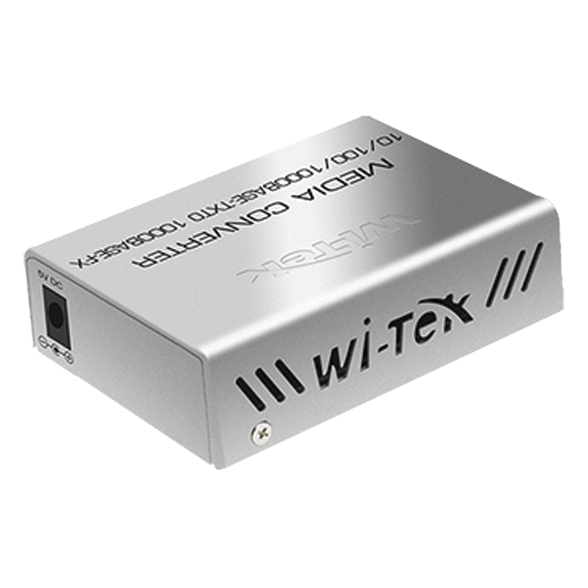 Convertidor de Medios PoE / RJ45 Gigabit 802.3af/at / SFP 1G / Alcance PoE 100 m (328.1 ft) / Fibra 25 km