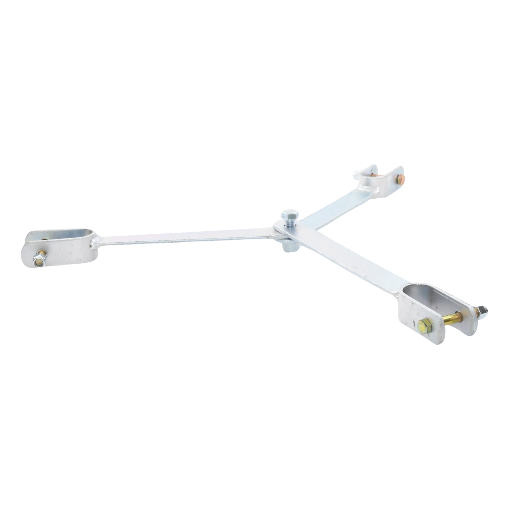 Brida de Sujeción para Retenida / Compatible Torre STZ45 / Acero Galvanizado Electrolítico / Tornillería Grado 5