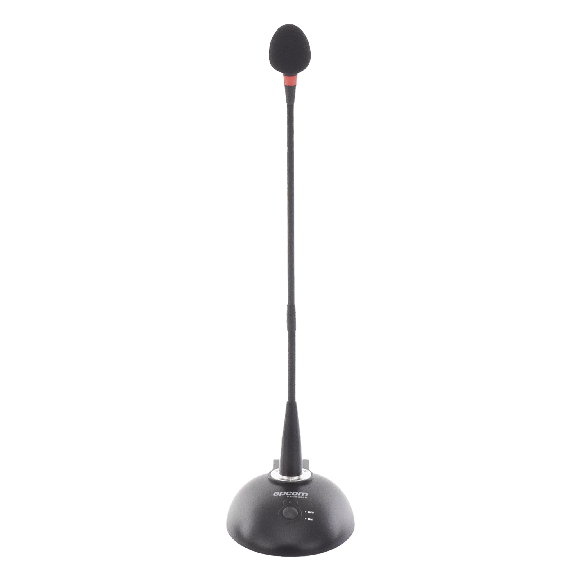 Micrófono de Escritorio Cuello de Ganso / Condensador Cardioide / Phantom +48V / Salida XLR Balanceada / Cable 8 m (26.2 ft) — EPCOM PROAUDIO · SKU EP-338
