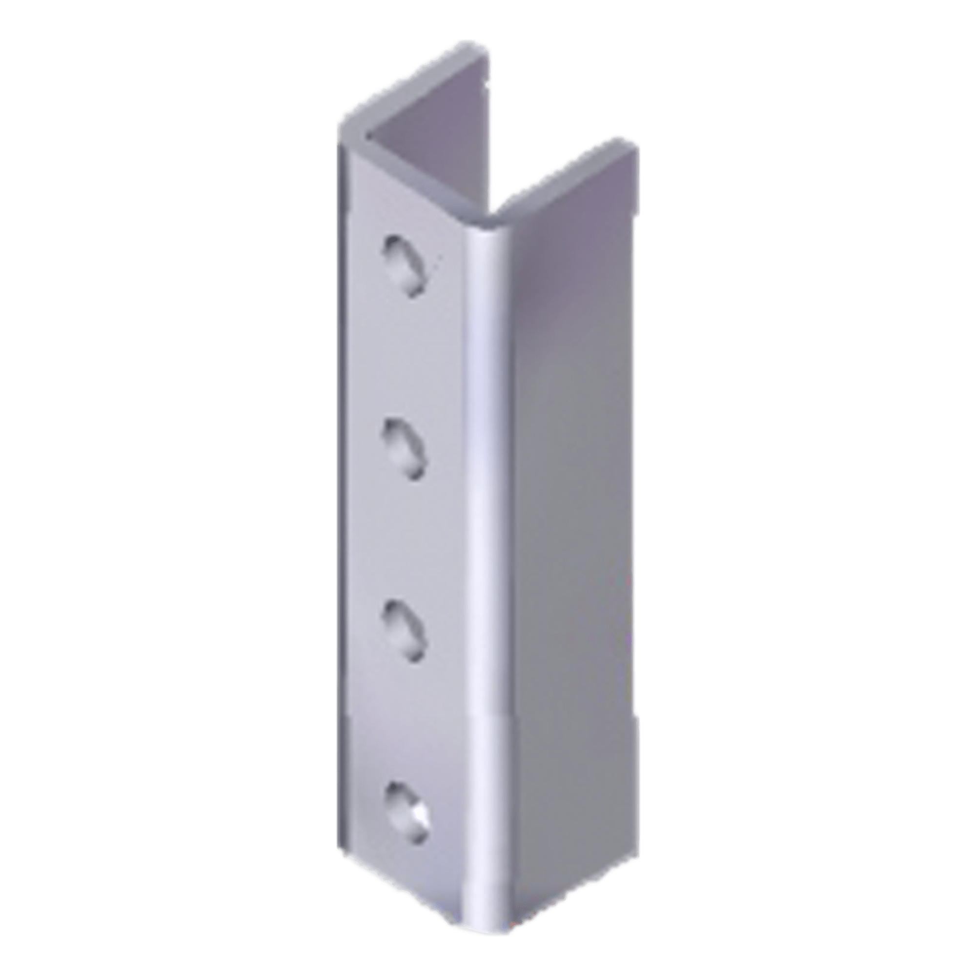 Cople para Unicanal / 4 Perforaciones / 4 x 4 cm / Acero Pregalvanizado / 1.57 x 1.57 pulg — ANCLO · SKU ANC-HH01