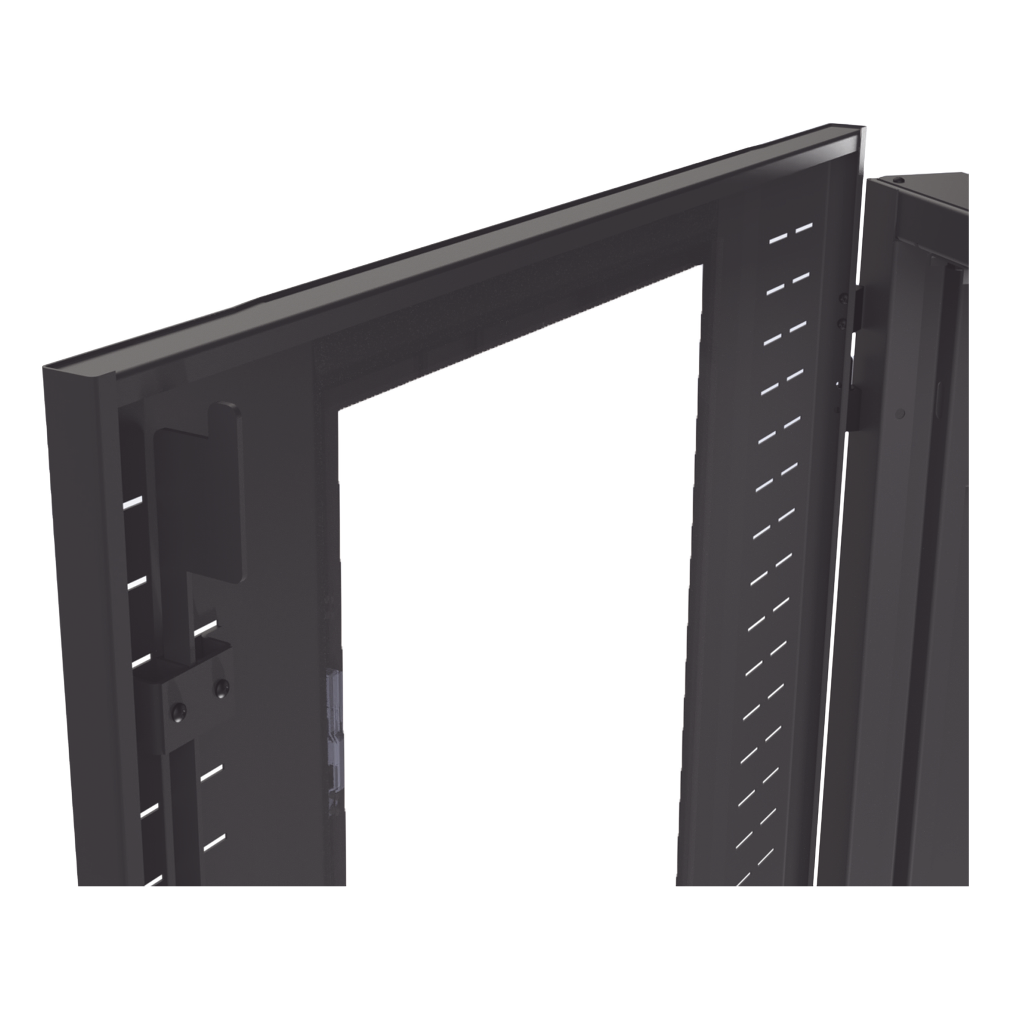 Gabinete Rack 19" / 42UR / 800 x 1000 mm / Acero / Carga 1268 kg / Puerta con Cristal Templado