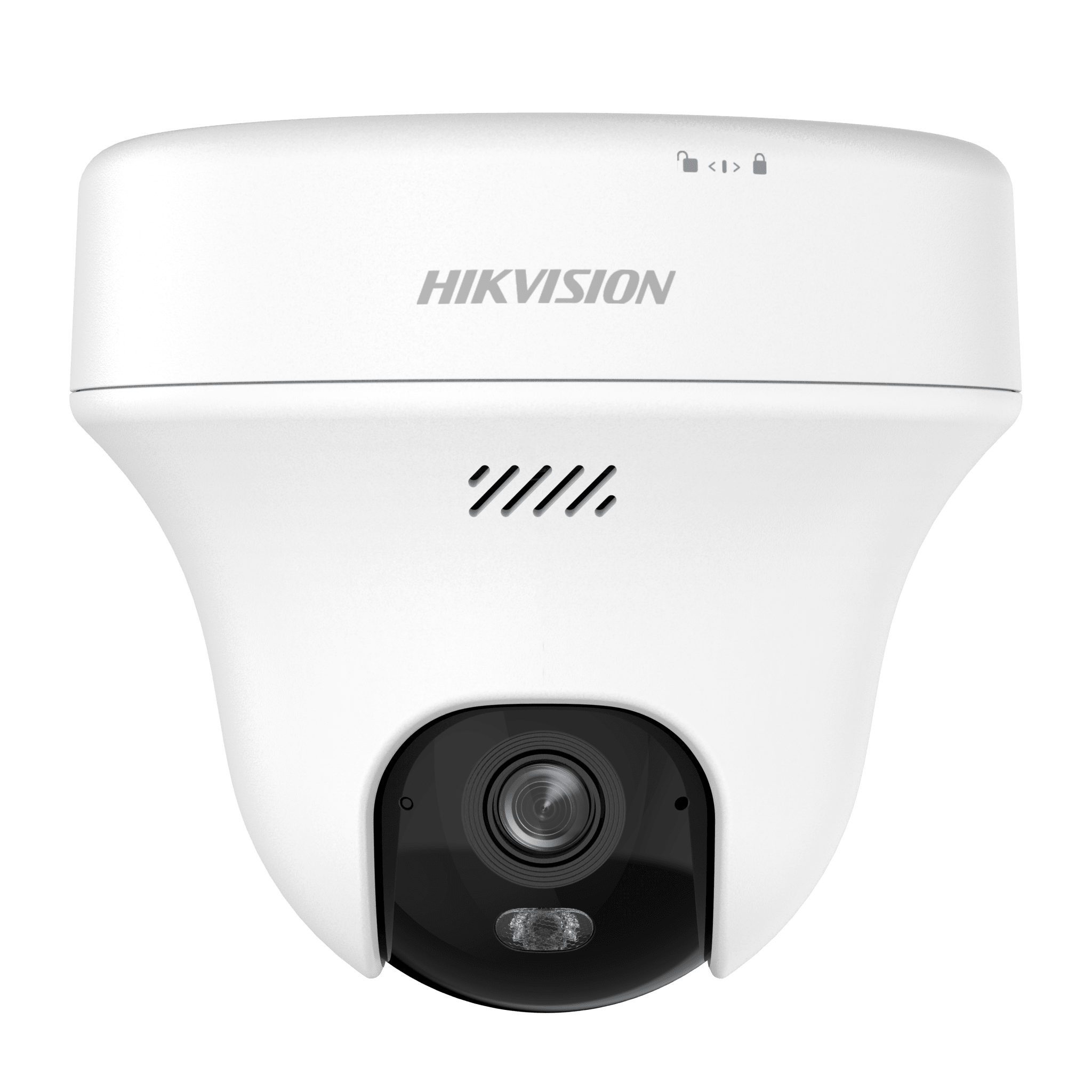 Turret PT IP 5 Megapixel (3K) Megapixel / Lente 2.8 mm / Dual Light (10 mts IR + 10 mts Luz Blanca) / Wi-Fi 6 / Interior / ACUSENSE / dWDR  / H.265 / Audio Bidireccional (Micrófono y Bocina) / 5 VCD
