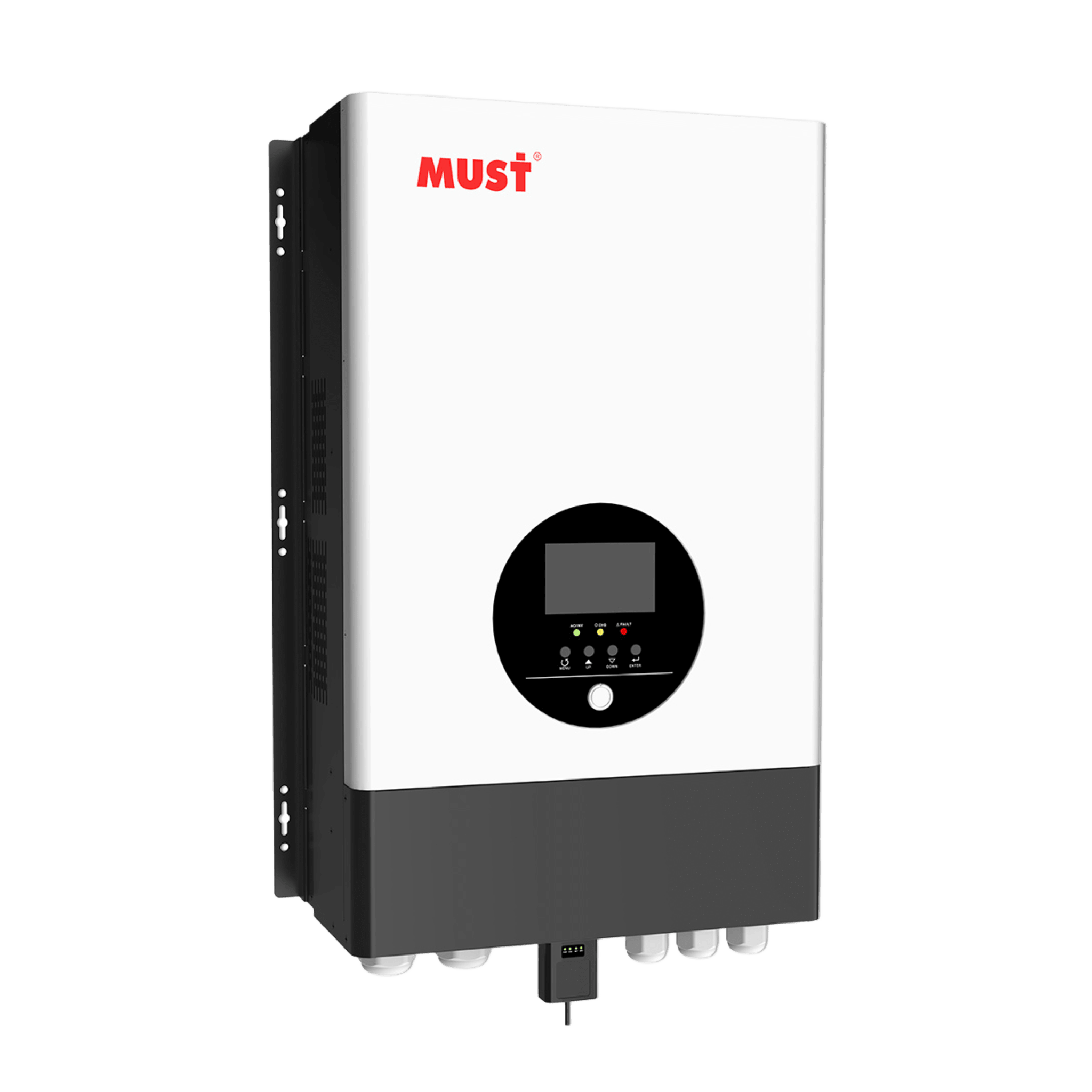 Inversor-Cargador Solar / 8,000W / 48Vcd / 220Vca / Onda Sinusoidal Pura / MPPT 5,000W / Paralelo 3U — MUST · SKU PV398048TLV