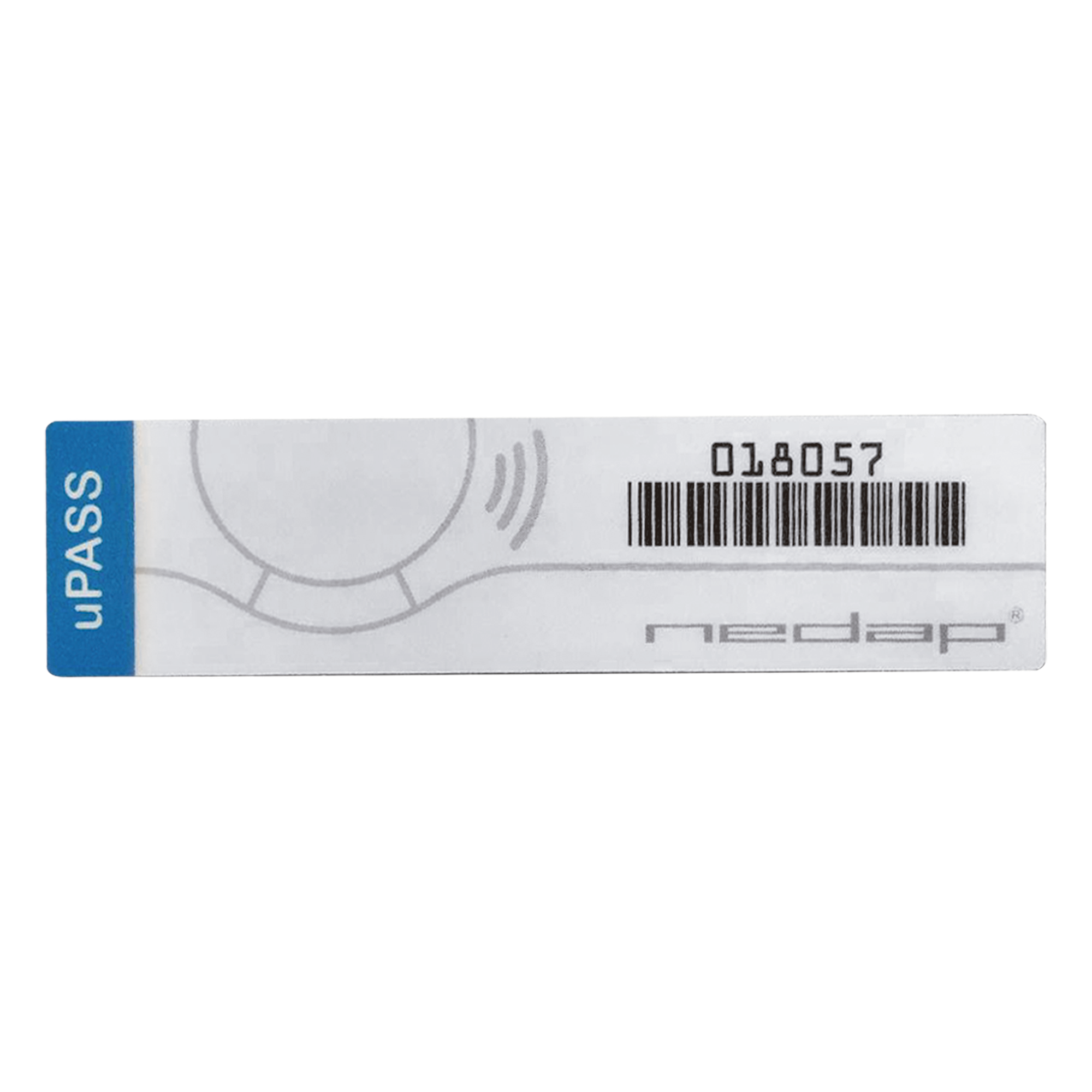Tag UHF para Parabrisas / Identificación Vehicular / 10 m / Formato 26 Bits / Tamperproof / 32.8 ft — NEDAP · SKU 9947426