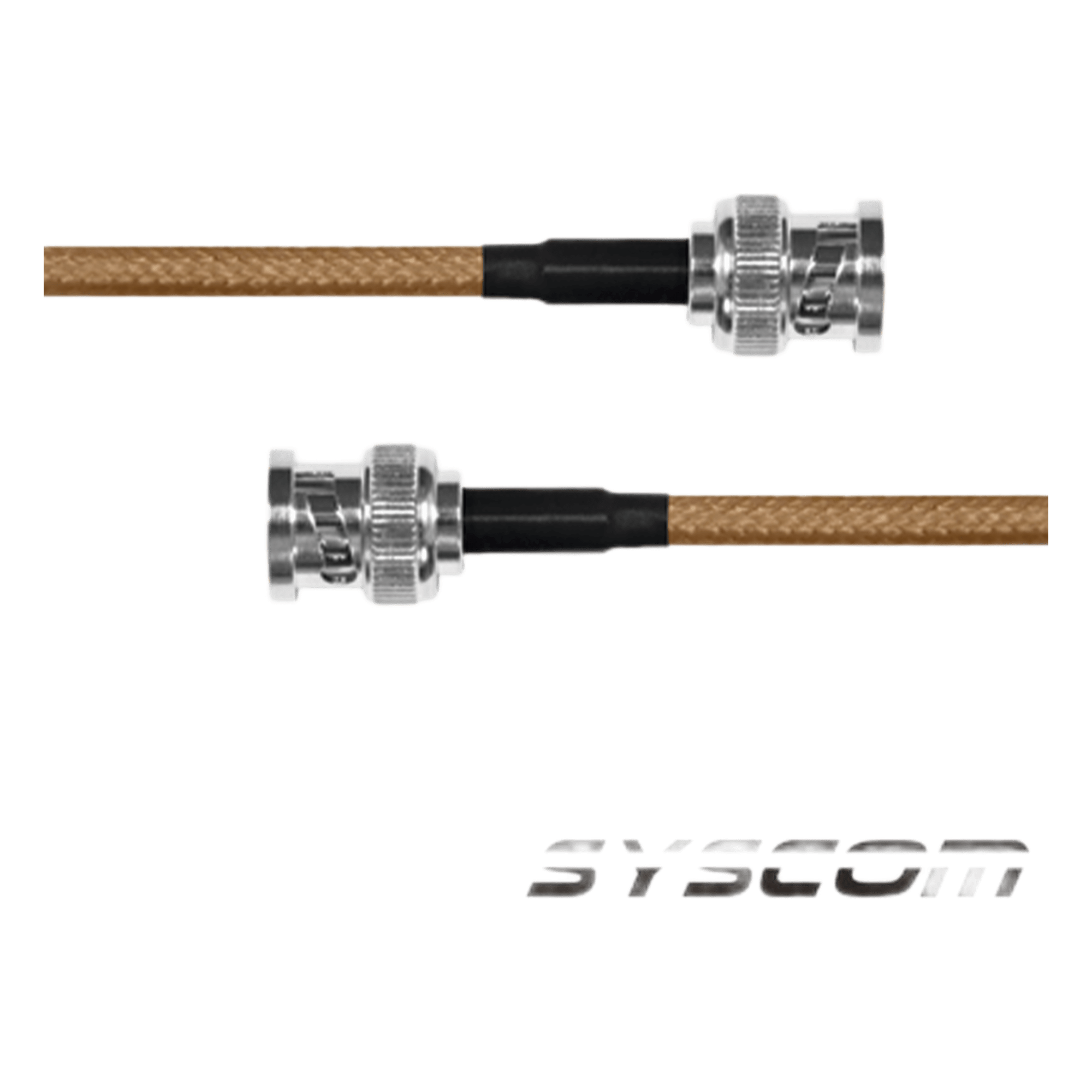 Jumper Coaxial / RG142 (LP142) / BNC Macho a BNC Macho / 60 cm (1.97 pies) — EPCOM INDUSTRIAL · SKU SBNC142KBNC60