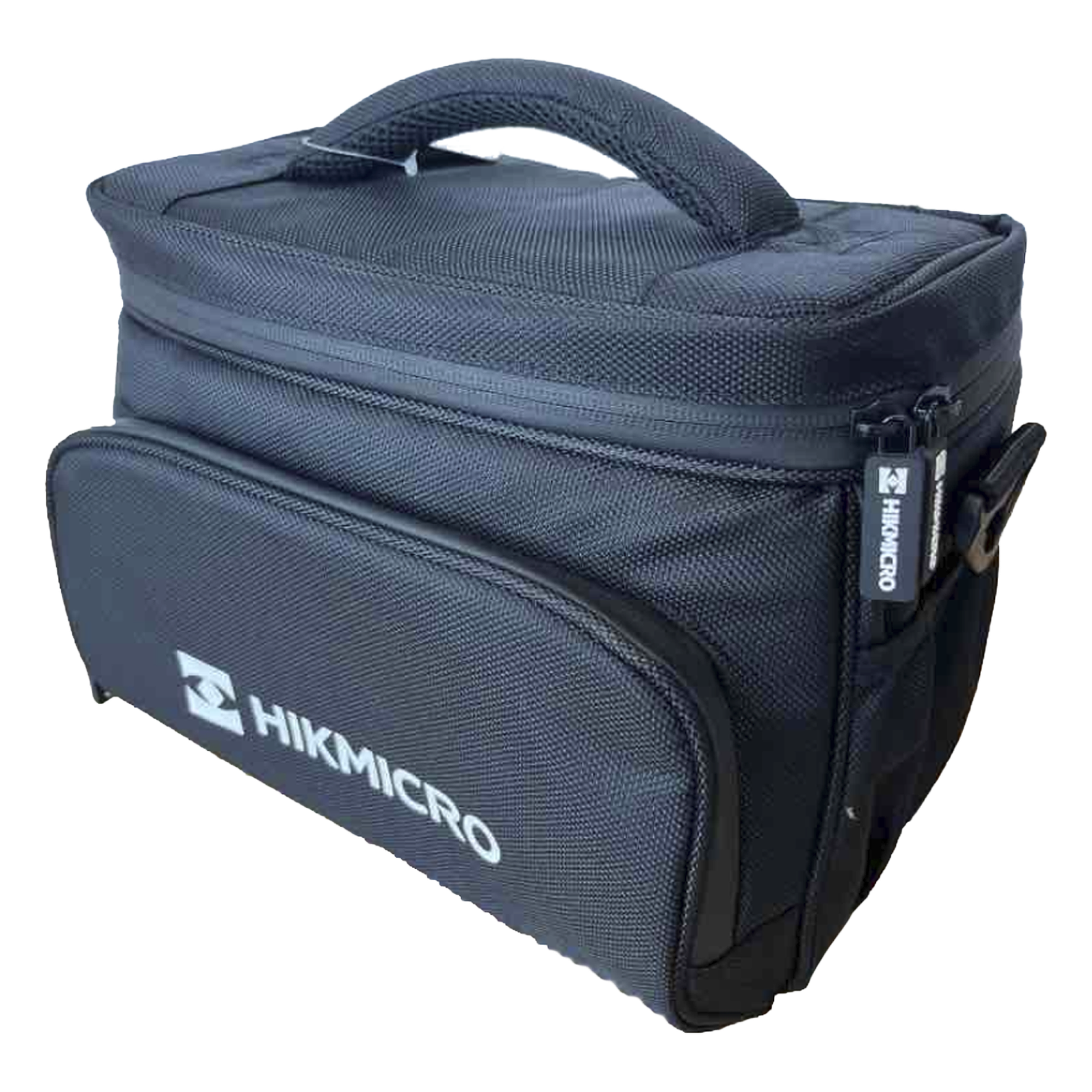 Funda Portátil / Correa de Hombro Ajustable / 27.5 x 13 x 21 cm (10.8 x 5.1 x 8.3 in) / Poliéster / Compatibilidad Series M, G y SP — HIKMICRO · SKU HM-SP01-POUCH